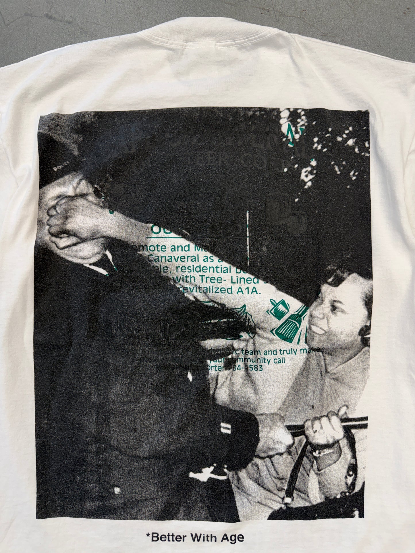 BETTER WITH AGE FUCK THE SYSTEM TEE