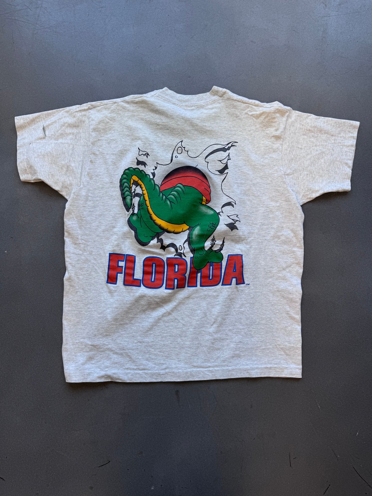 90'S FLORIDA GATORS BREAKTHROUGH TEE (NUTMEG TAG)