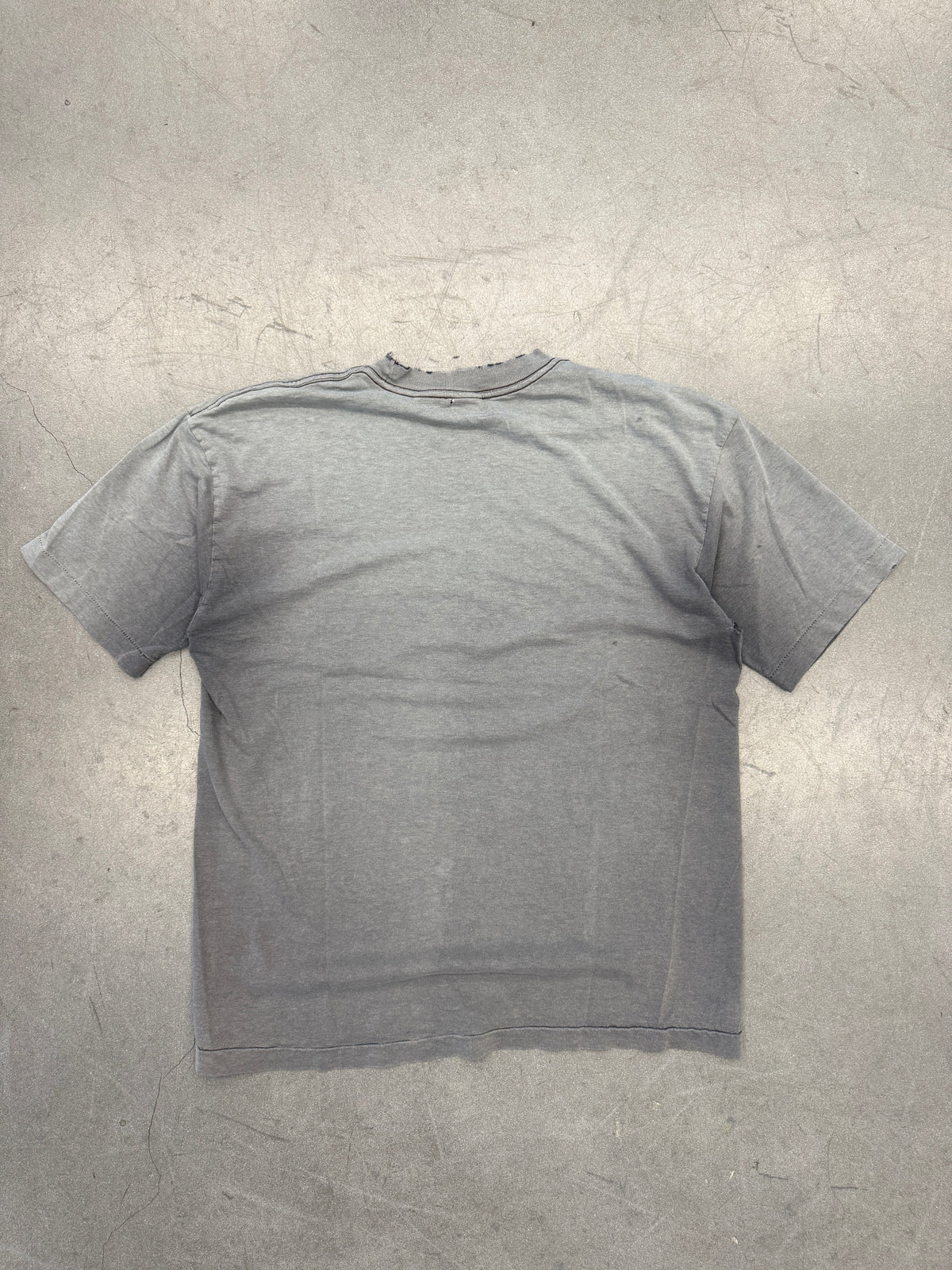 VINTAGE SMOKED AFTER-POCKET FADED BLANK TEE