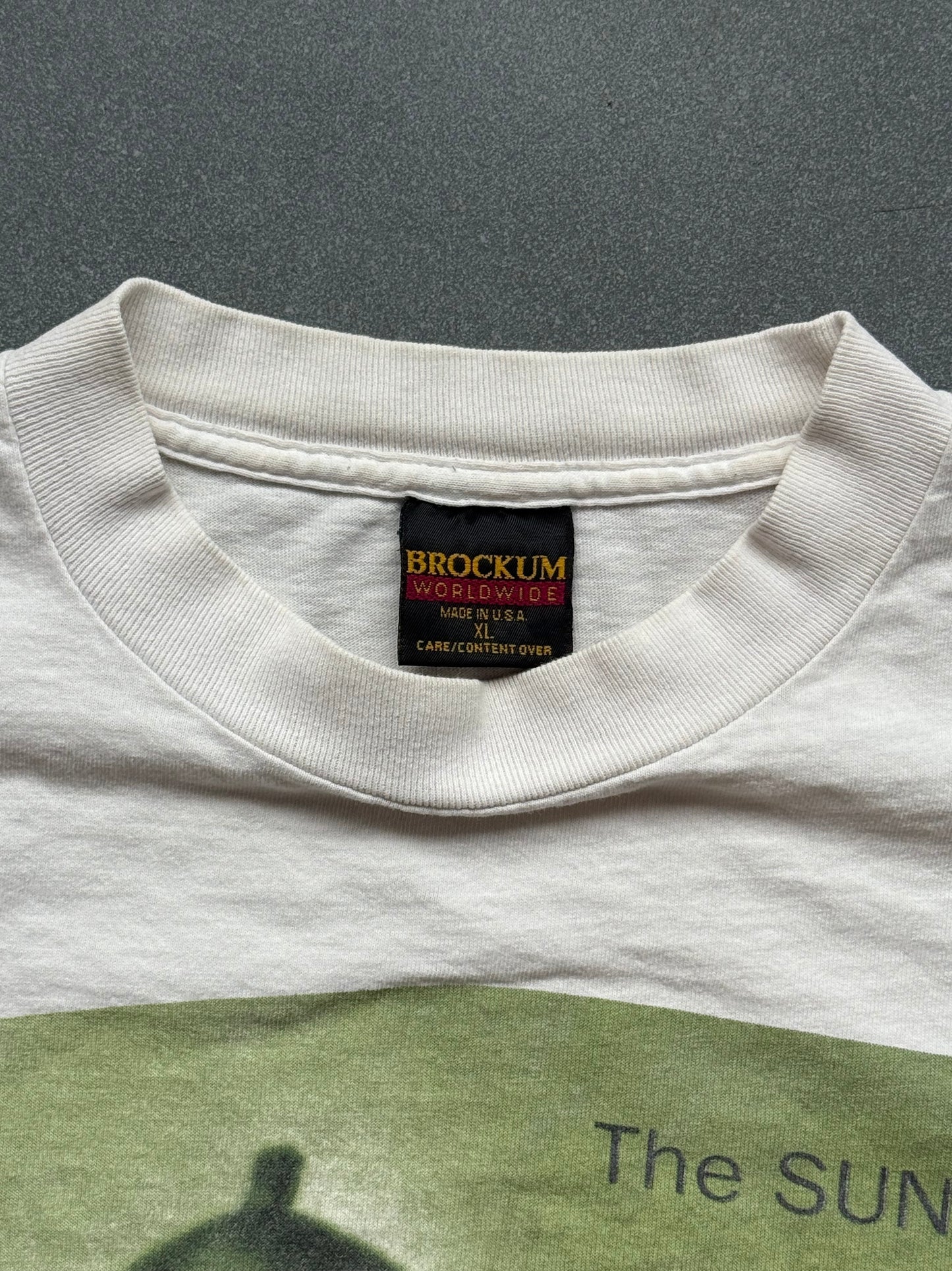 1993 THE SUNDAYS WORLD TOUR TEE (BROCKUM TAG)
