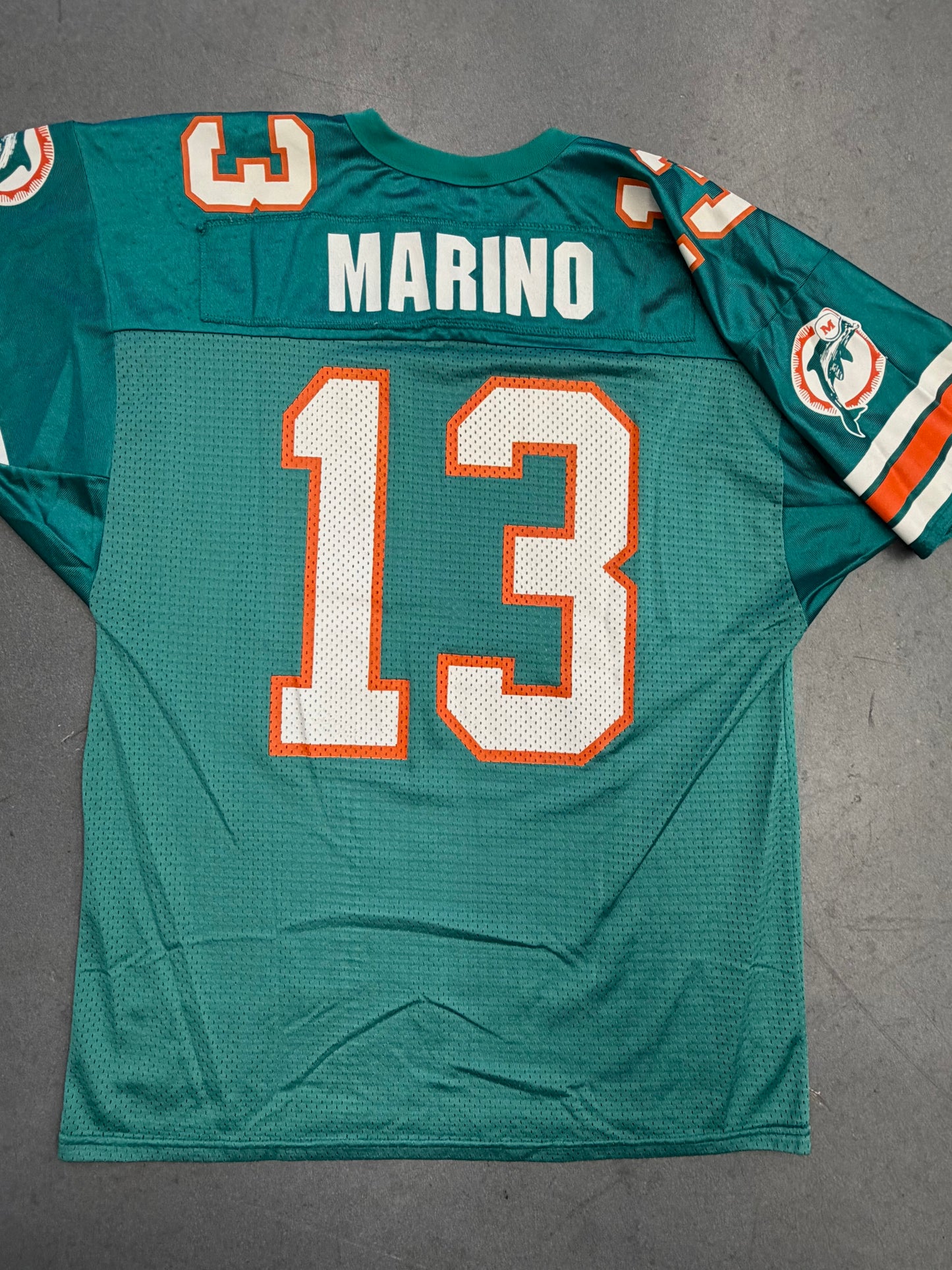 VINTAGE WILSON DAN MARINO MIAMI DOLPHINS FOOTBALL JERSEY