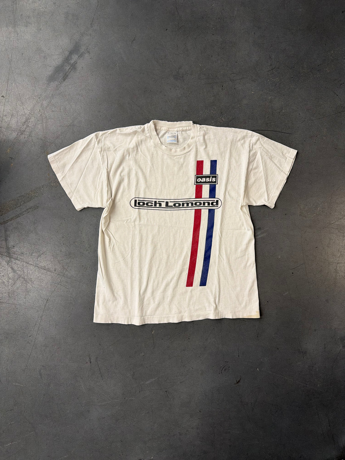 1996 OASIS LOCH LOMOND TEE (SCREEN STARS BY FRUIT OF THE LOOM TAG)