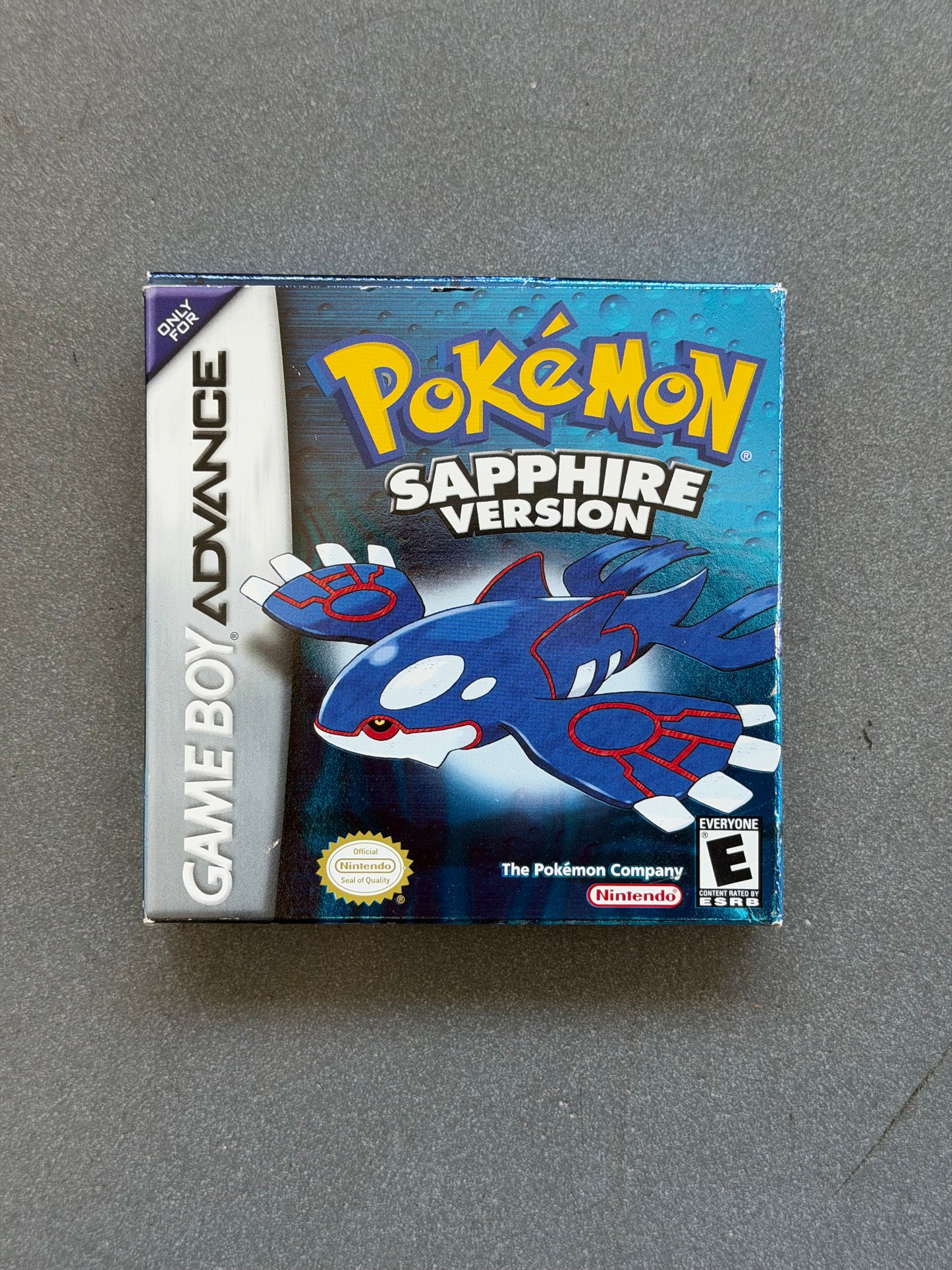 POKEMON SAPPHIRE VERSION NINTENDO GAMEBOY GAME (CIB) COMPLETE IN BOX