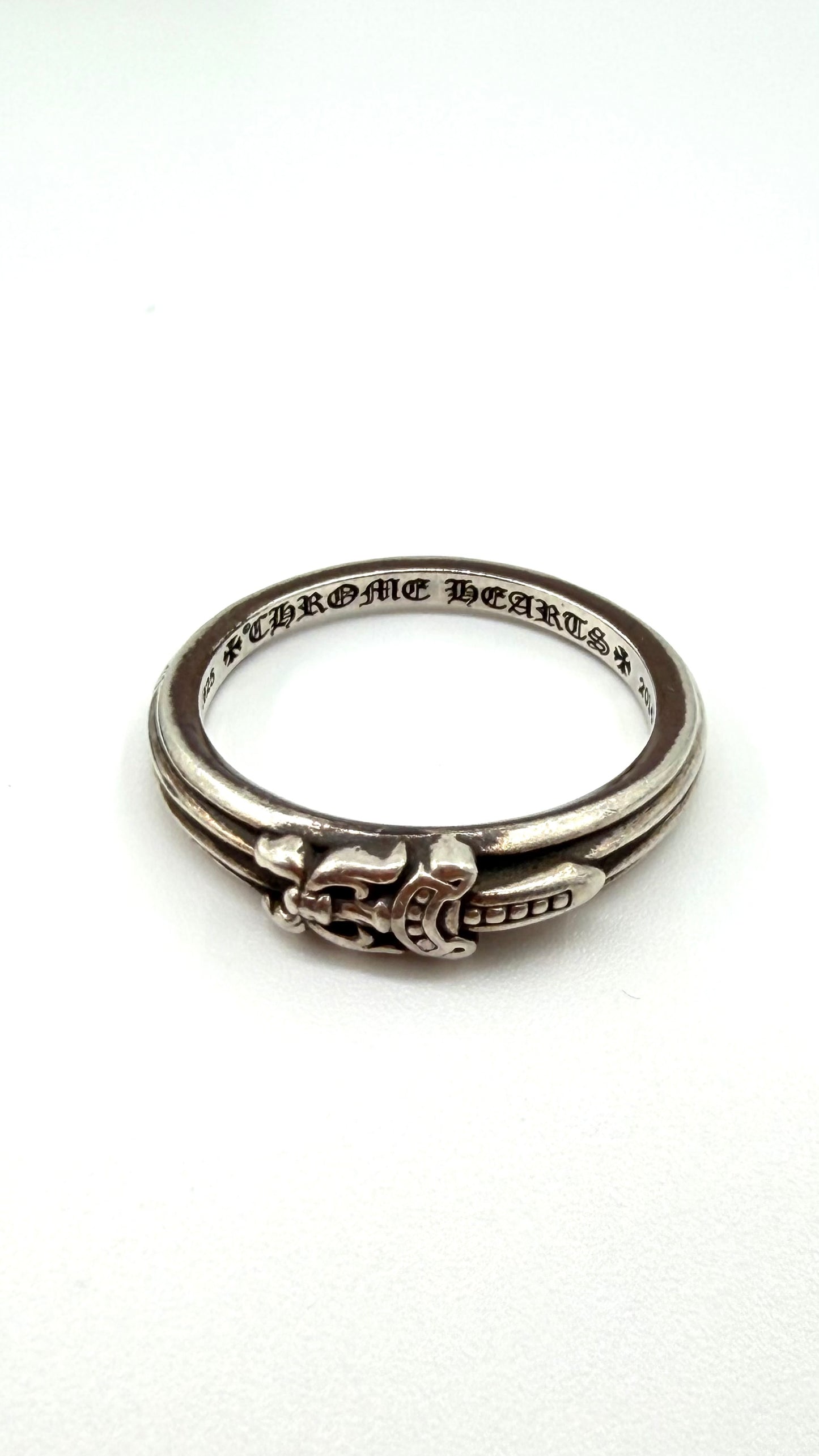 CHROME HEARTS BABY CLASSIC DAGGER SILVER RING