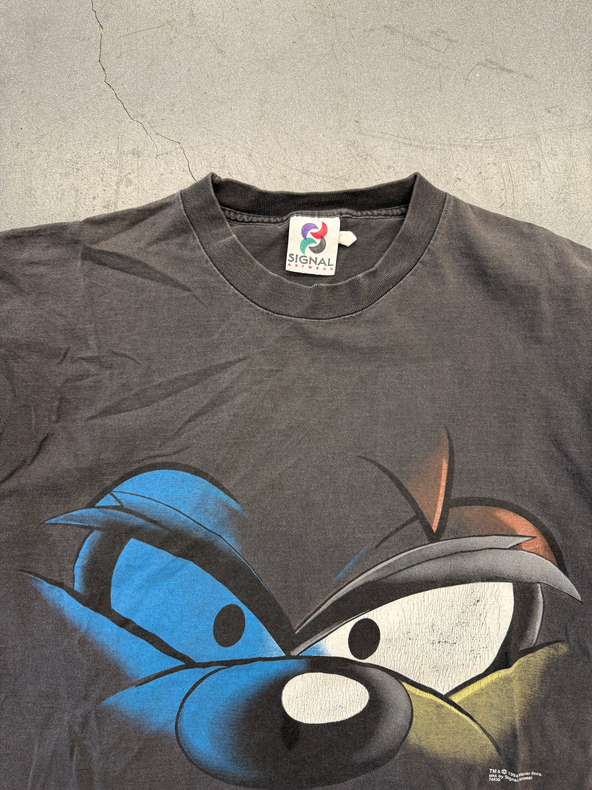 1994 WARNER BROS. TAZ EYES SHADOW TEE (SIGNAL TAG)