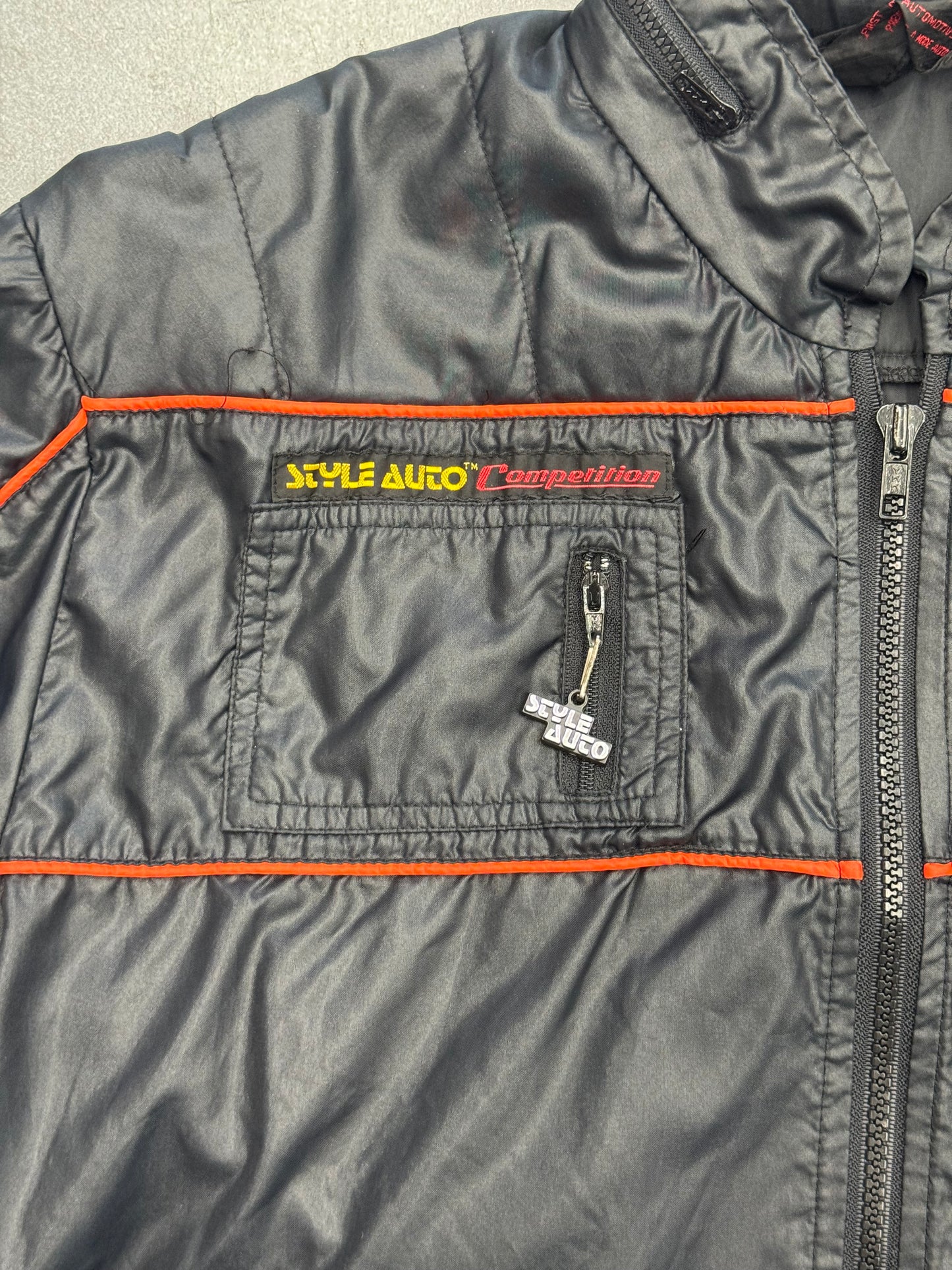 90S STYLE AUTO MIAMI GRAND PRIX NYLON JACKET