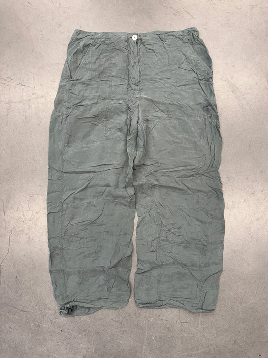 KITH WOMEN CUPRO LINEN BEACH PANT - MINT GREEN