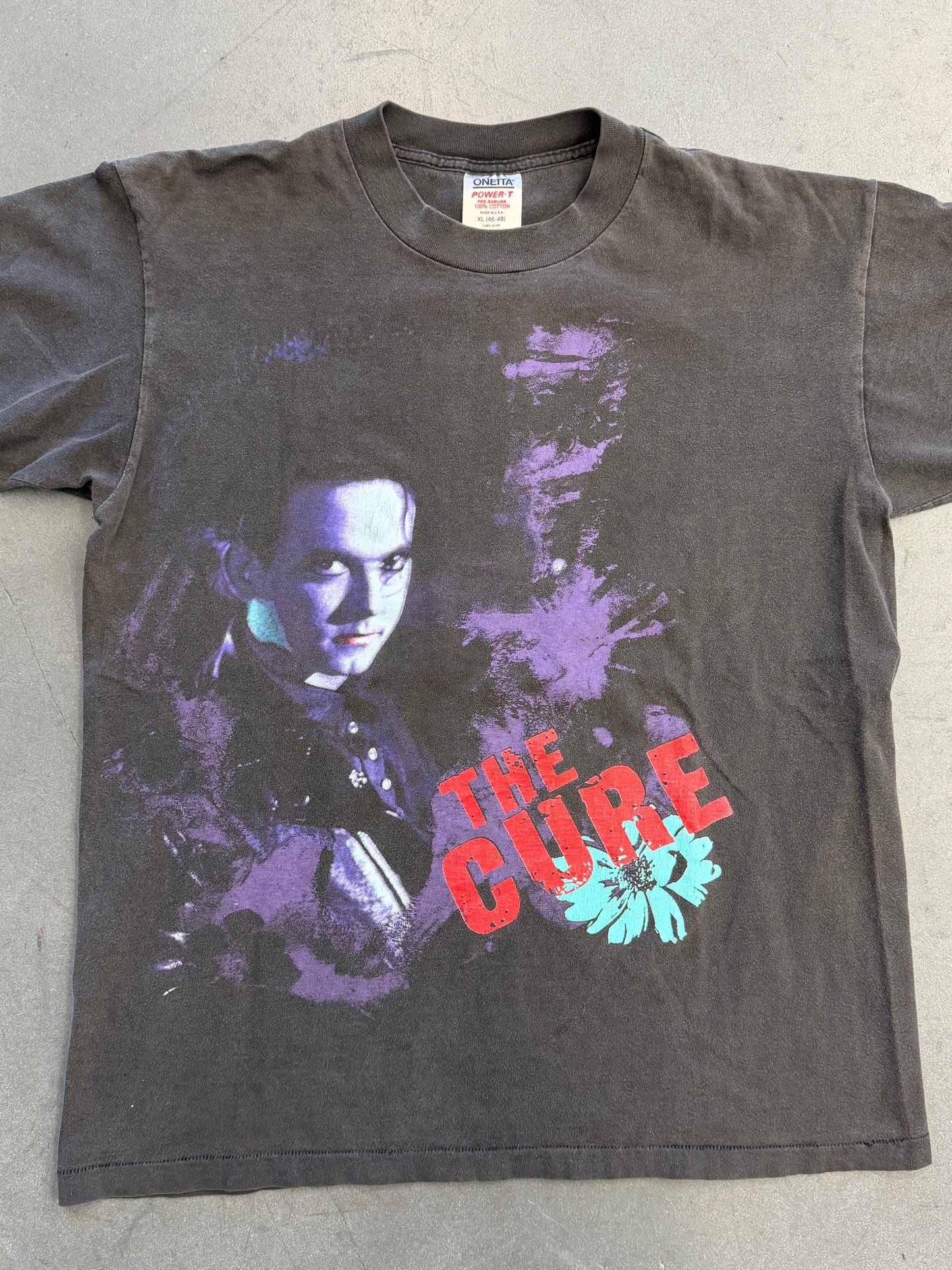 1989 THE CURE THE PRAYER TOUR TEE (ONEITA TAG)
