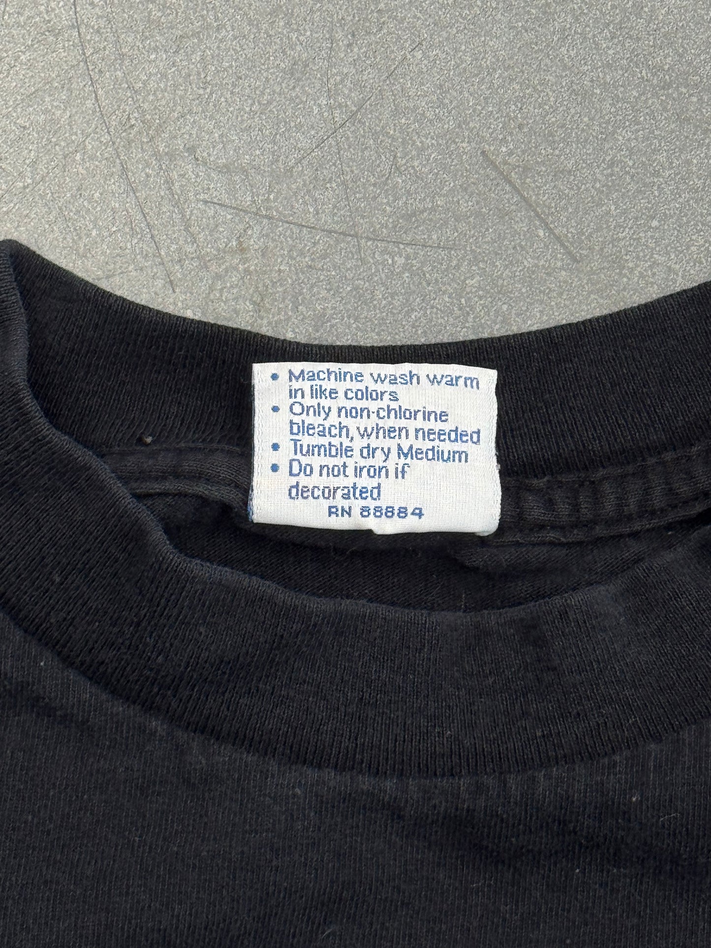 90S BONEYARD THUG "MARVEL CAN SUCK MY COCK" TEE (ALL SPORT TAG)