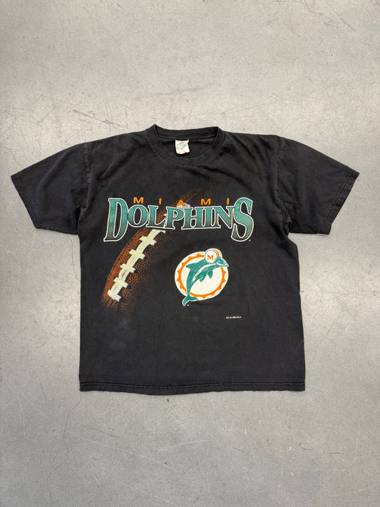 1995 NFLP MIAMI DOLPHINS SHADOW FOOTBALL TEE (TOUR CHAMP TAG)