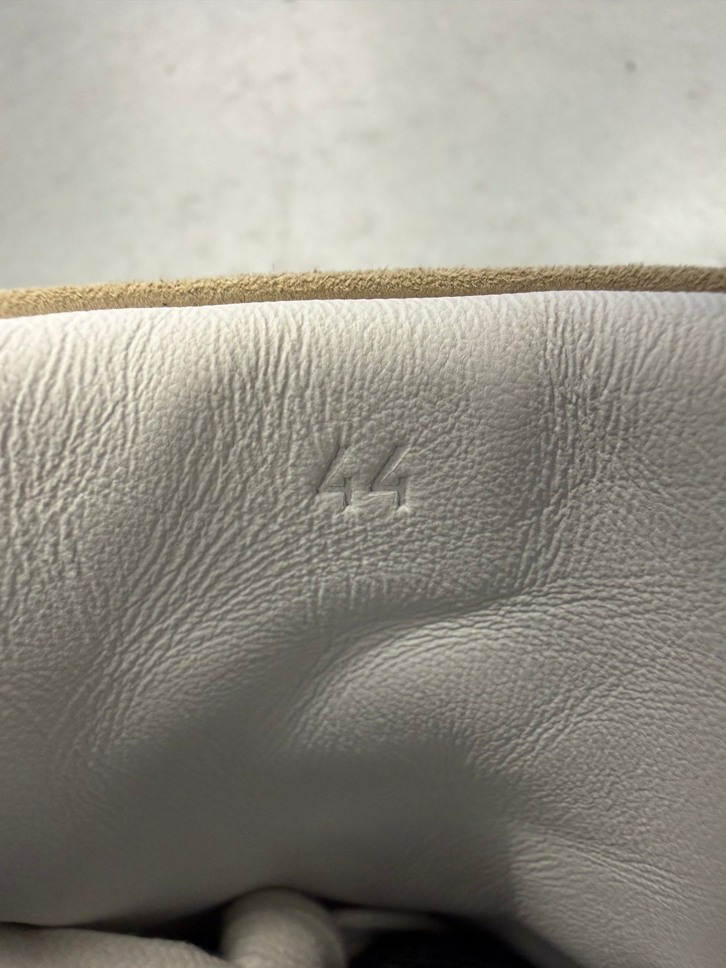 HERMES SUEDE KID SNEAKERS (W/O BOX)