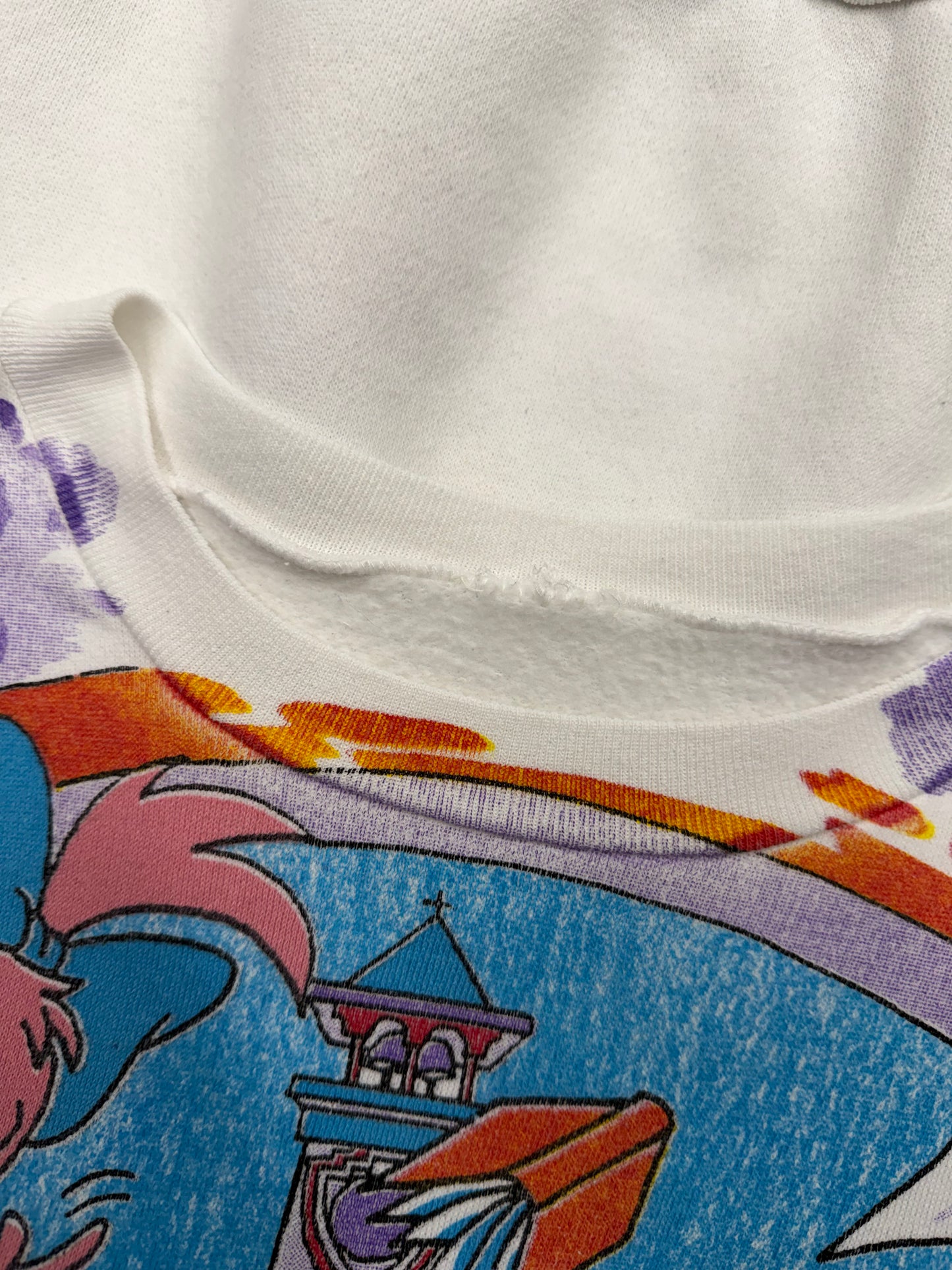 80'S LOONIVERSITY TINY TUNES CREWNECK (PULLED TAG)