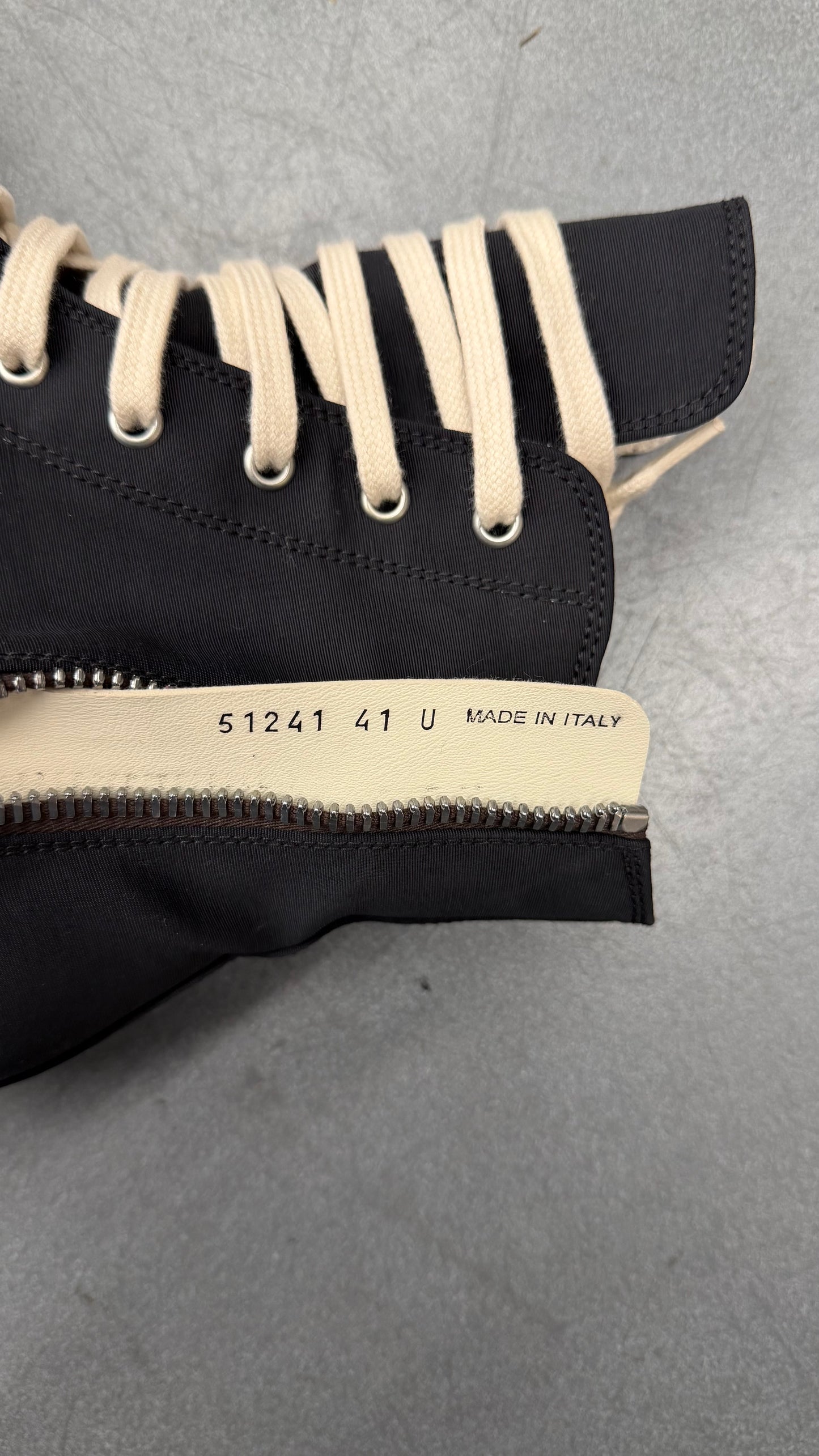 RICK OWENS DRKSHDW LUXOR QUOTE HIGH RAMONES