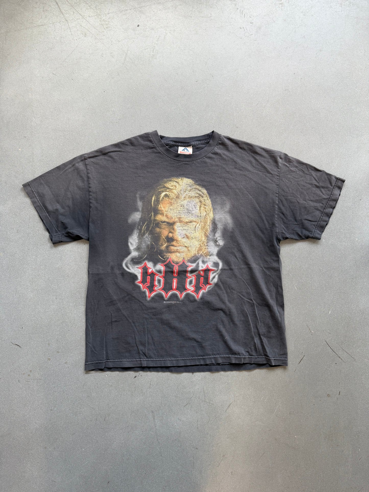 2002 WWE TRIPLE H "IT'S A WHOLE NEW GAME!" TEE (AAA TAG)