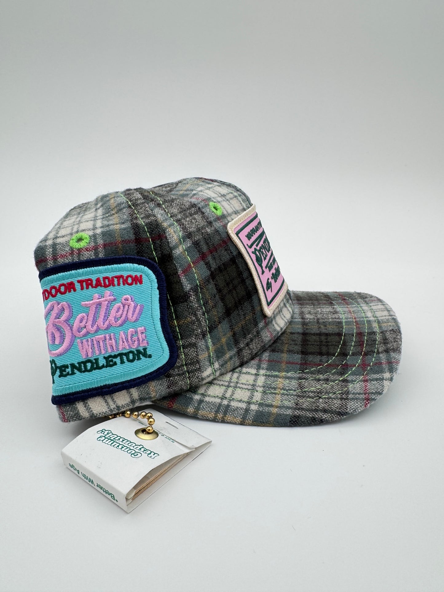 BETTER WITH AGE PENDLETON ASHLAND RECONSTRUCTED FLANNEL HAT