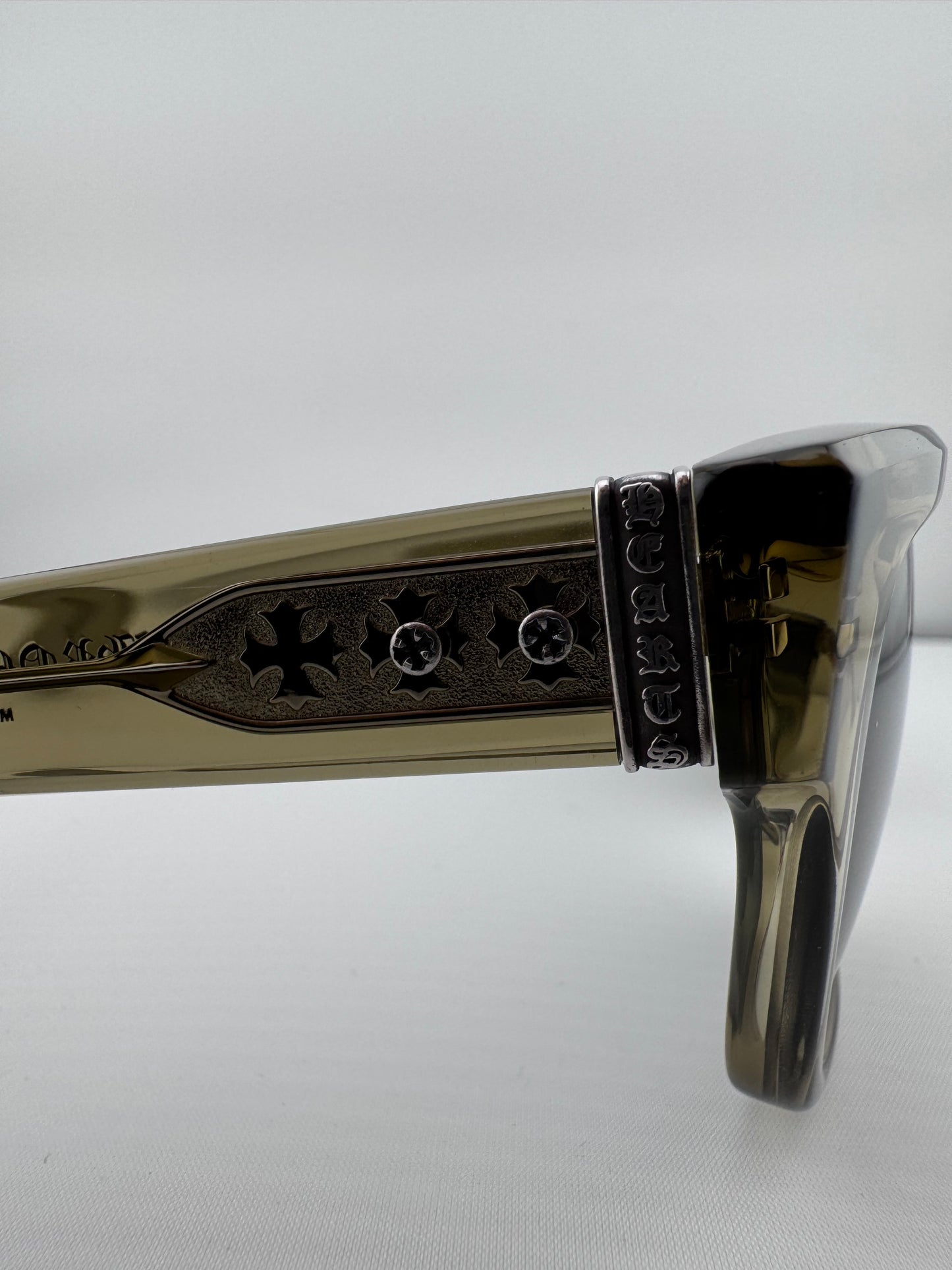 CHROME HEARTS ‘MIDIXATHRILL I’ SUNGLASSES - CLEAR SMOKE GREY (BRAND NEW WITH CLOTH AND CASE)