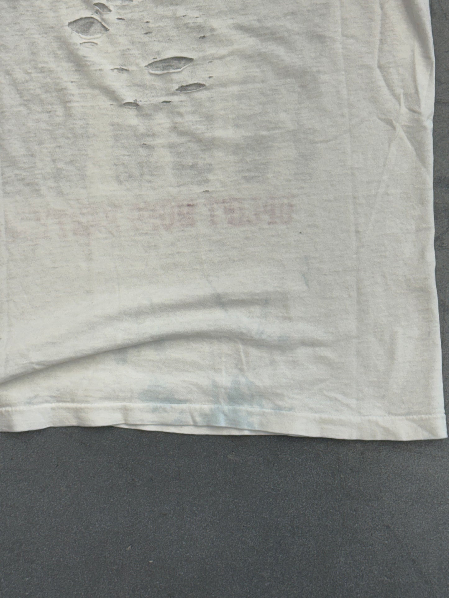 VINTAGE RED HOT CHILI PEPPERS UPLIFT MOFO PARTY PLAN TEE (HANES TAG)