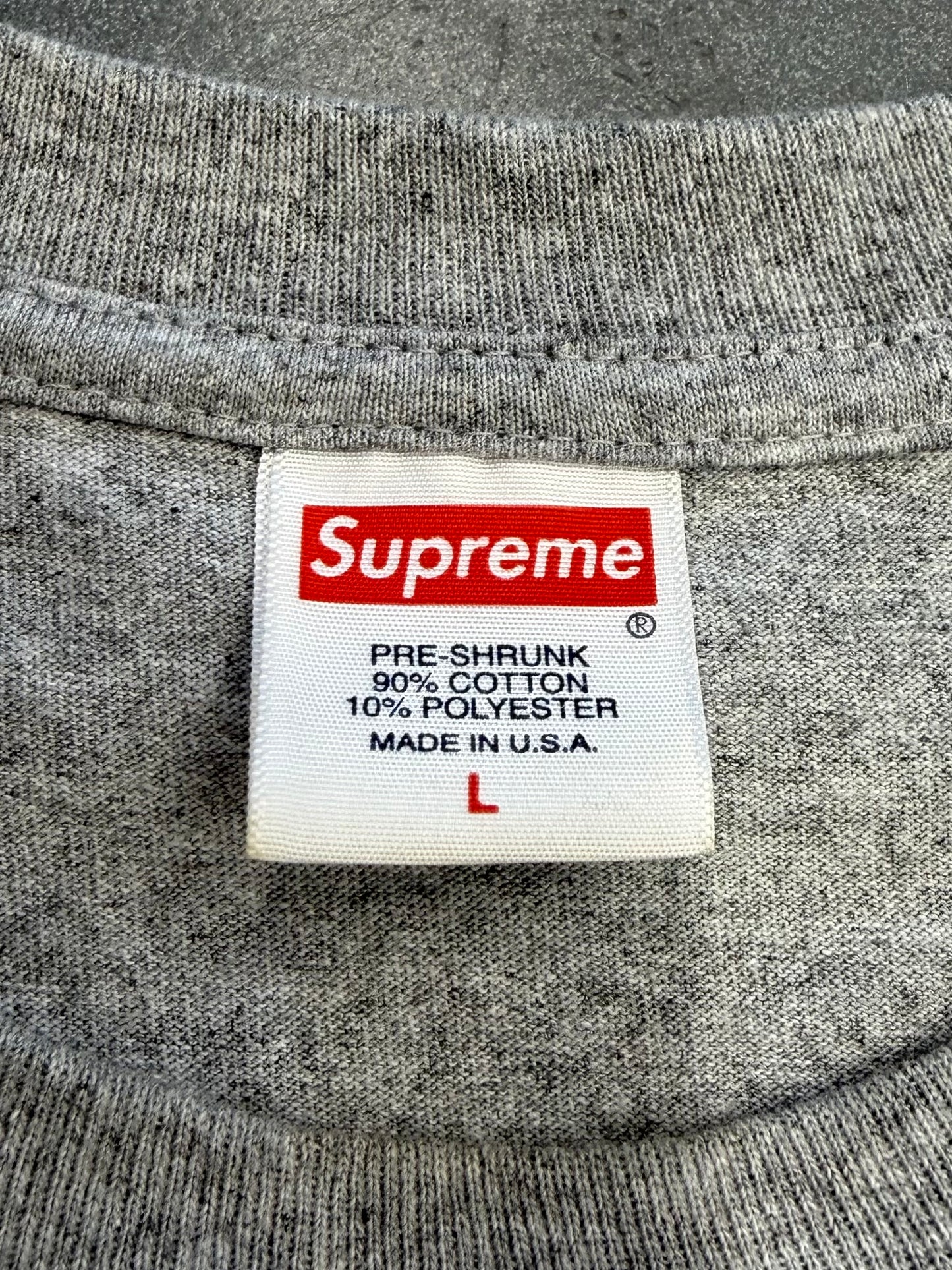 SS20 SUPREME CHERRIES TEE - HEATHER GREY