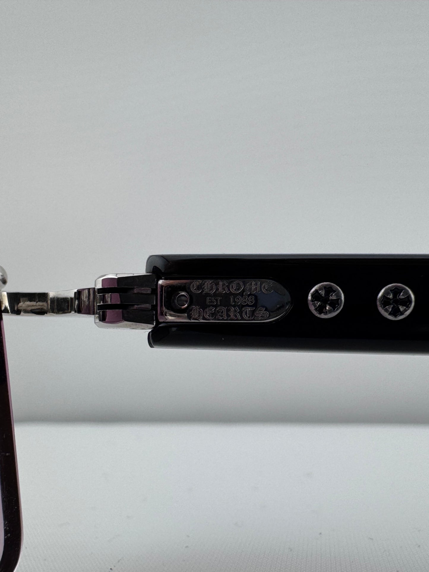 CHROME HEARTS ‘DEEP II’ SUNGLASSES BLACK (WITH CASE)