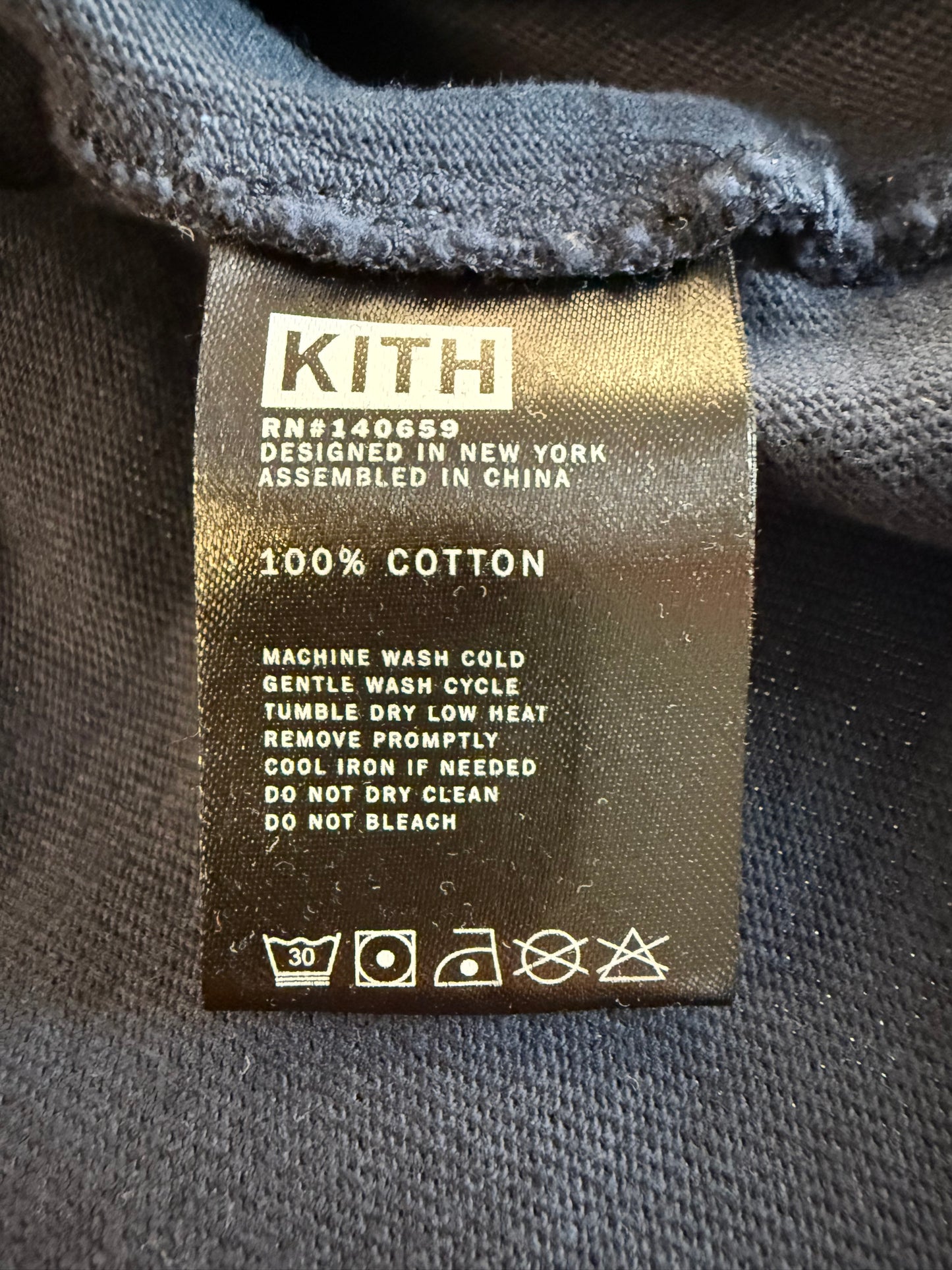 KITH MIAMI EXCLUSIVE PARROT TEE - NAVY (2XL)