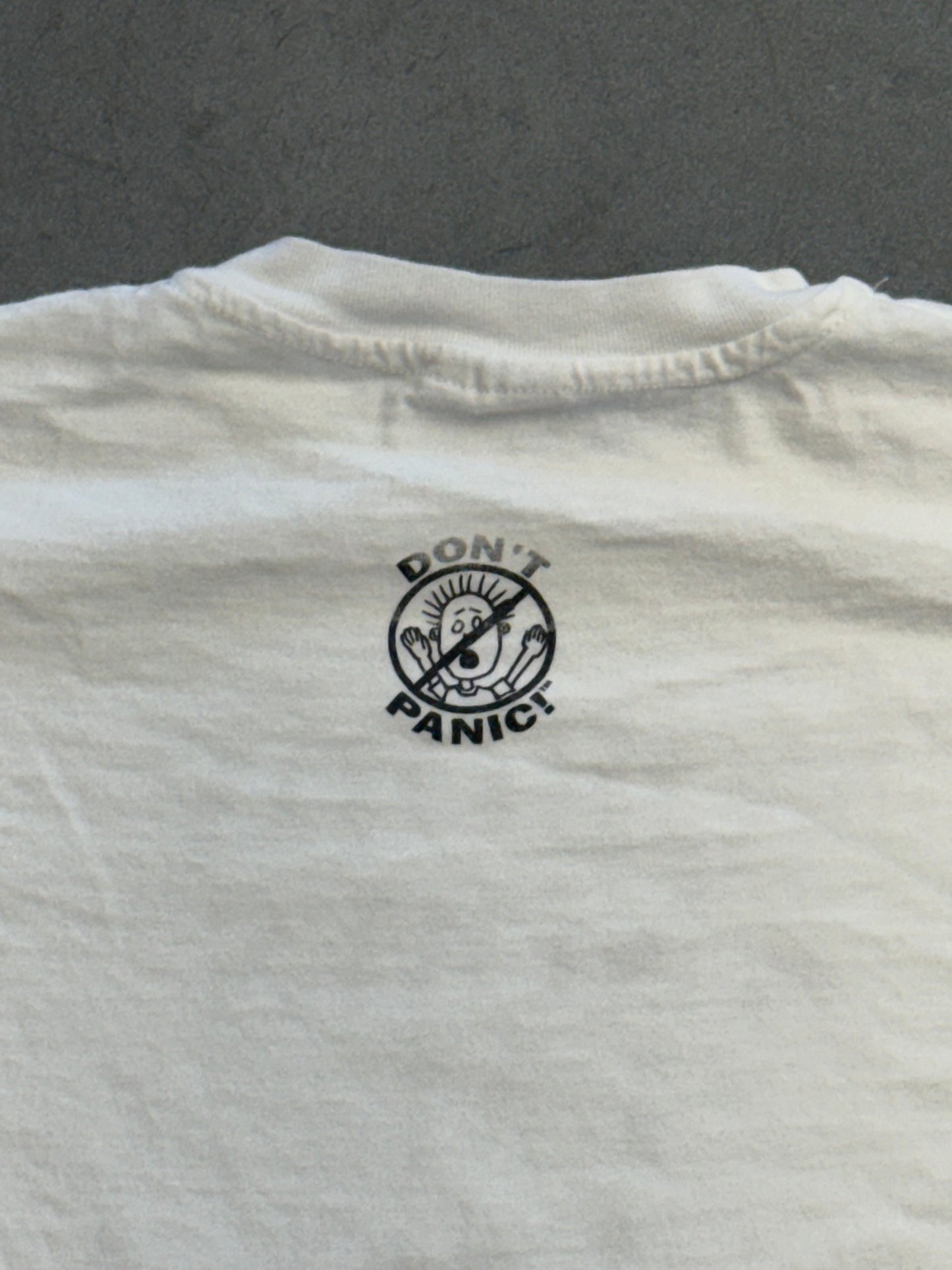 1991 DON'T PANIC! "NOBODY KNOWS I'M A FAG." TEE (HANES TAG)