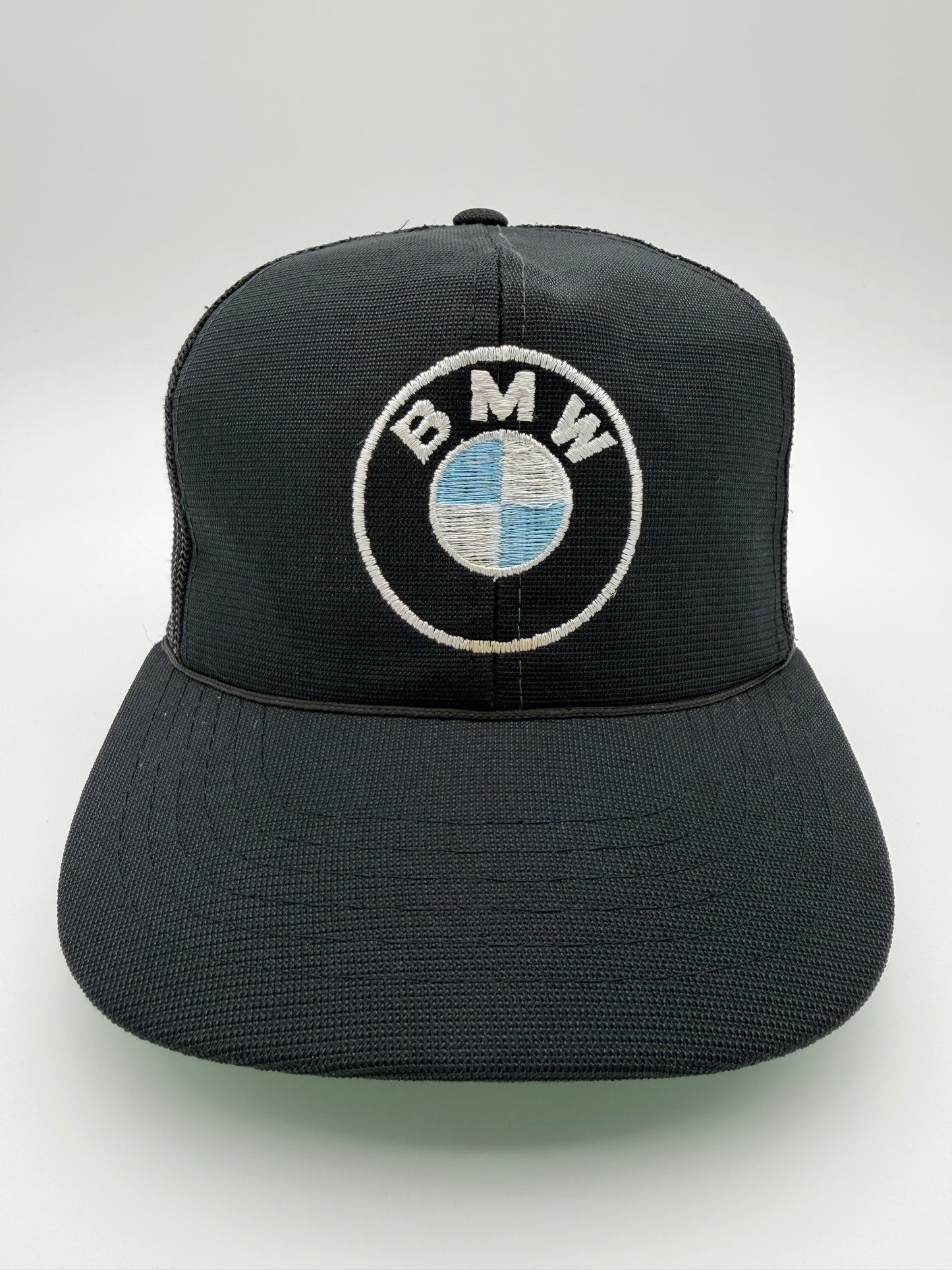 VINTAGE BMW TRUCKER HAT (MADE IN KOREA TAG)