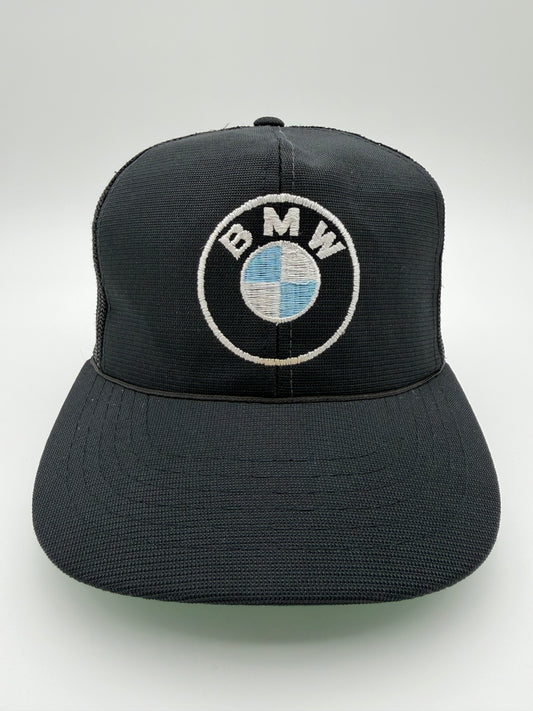VINTAGE BMW TRUCKER HAT (MADE IN KOREA TAG)