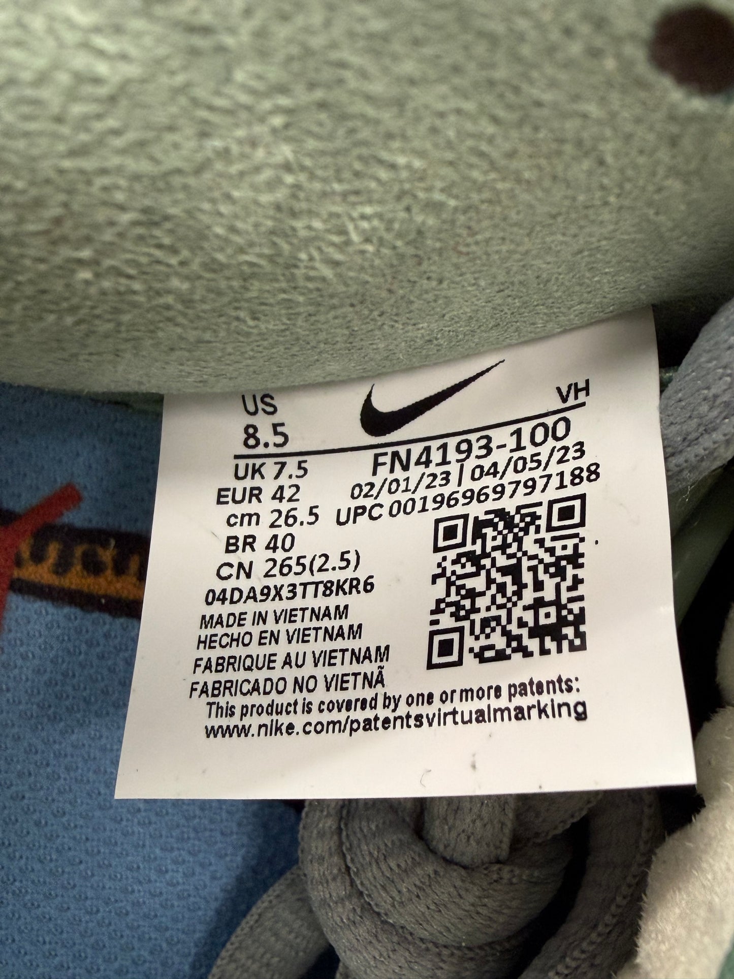 2023 NIKE SB DUNK LOW CRENSHAW SKATE CLUB (W/O BOX)