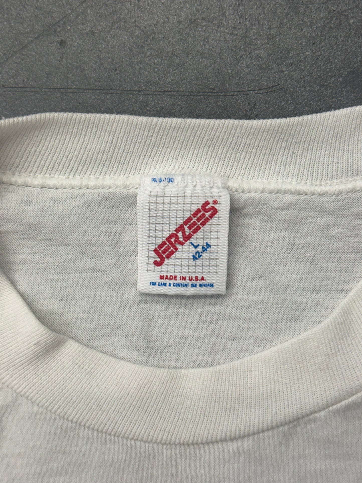 90S HARD DRUGS KILL HARD ROCK PARODY TEE (JERZEES TAG)