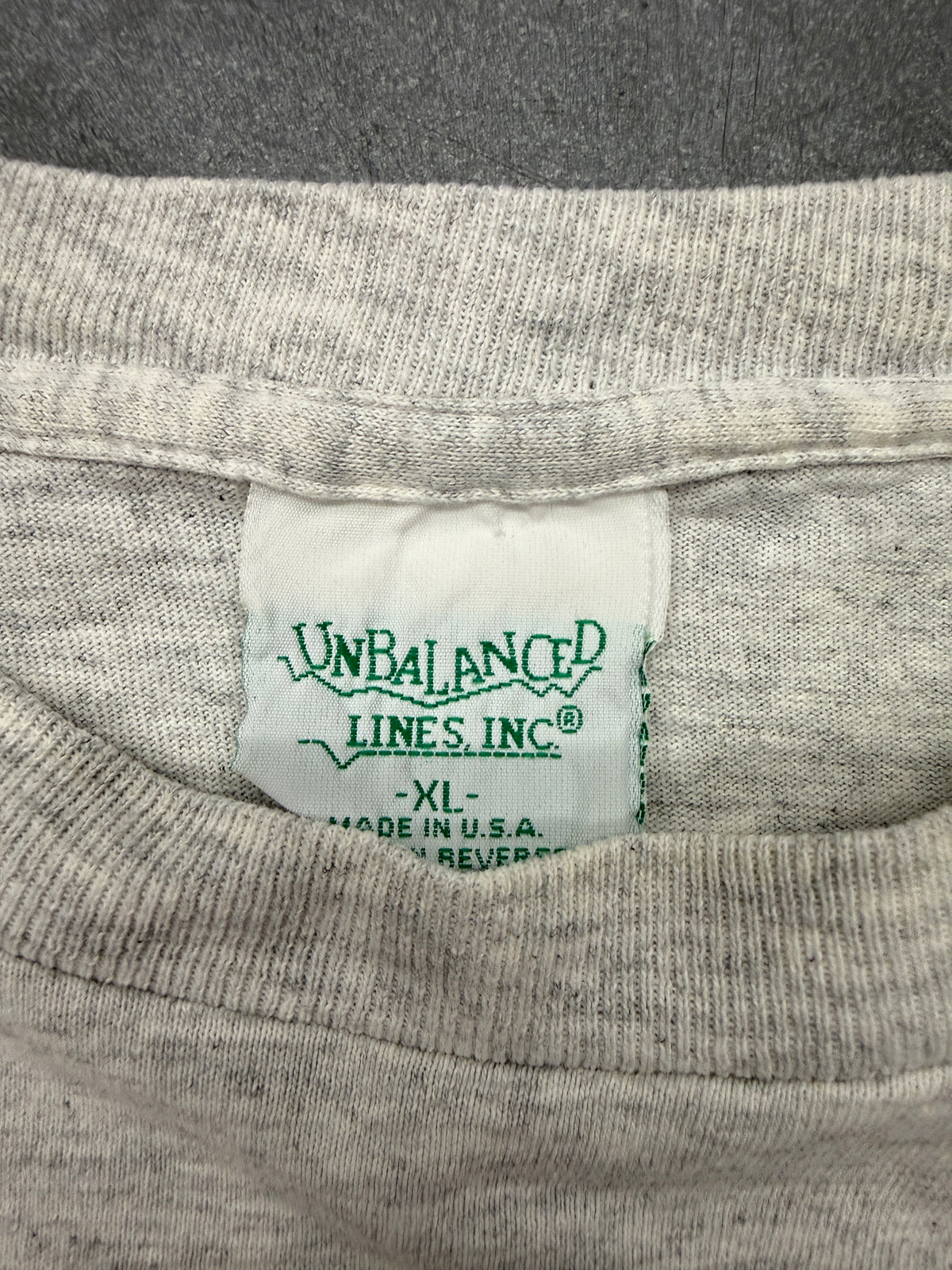1991 MIAMI DOLPHINS FAN!!! TEE (UNBALANCED LINES TAG)