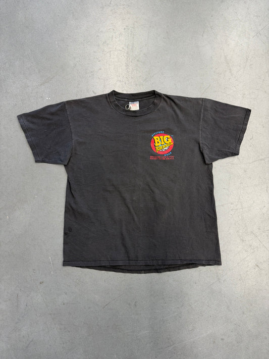 1994 ATTITUDE WEAR BIG JOHNSON "STAND BACK BABY!" TEE (ONEITA TAG)