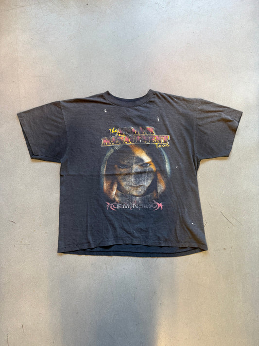 2002 THE ANGER MANAGEMENT TOUR EMINEM FADED RAP TEE (AMERICAN TAG)