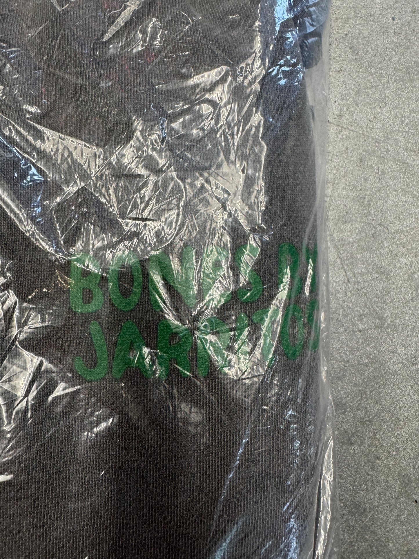 BONES BY JARRITOS SWEAT SUIT (BLACK) TOP & BOTTOM