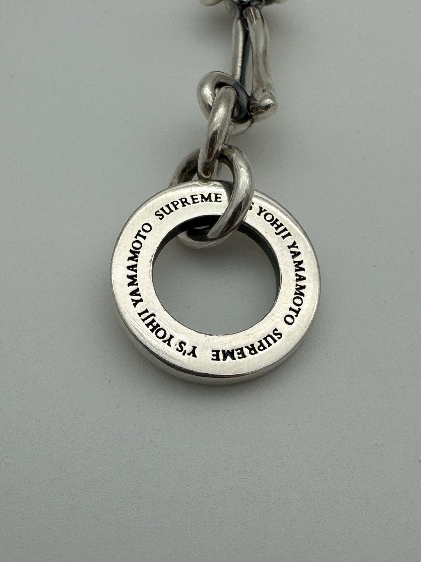 FW25 SUPREME X Y'S BY YOHJI YAMAMOTO THE GREAT FROG SILVER BRACELET