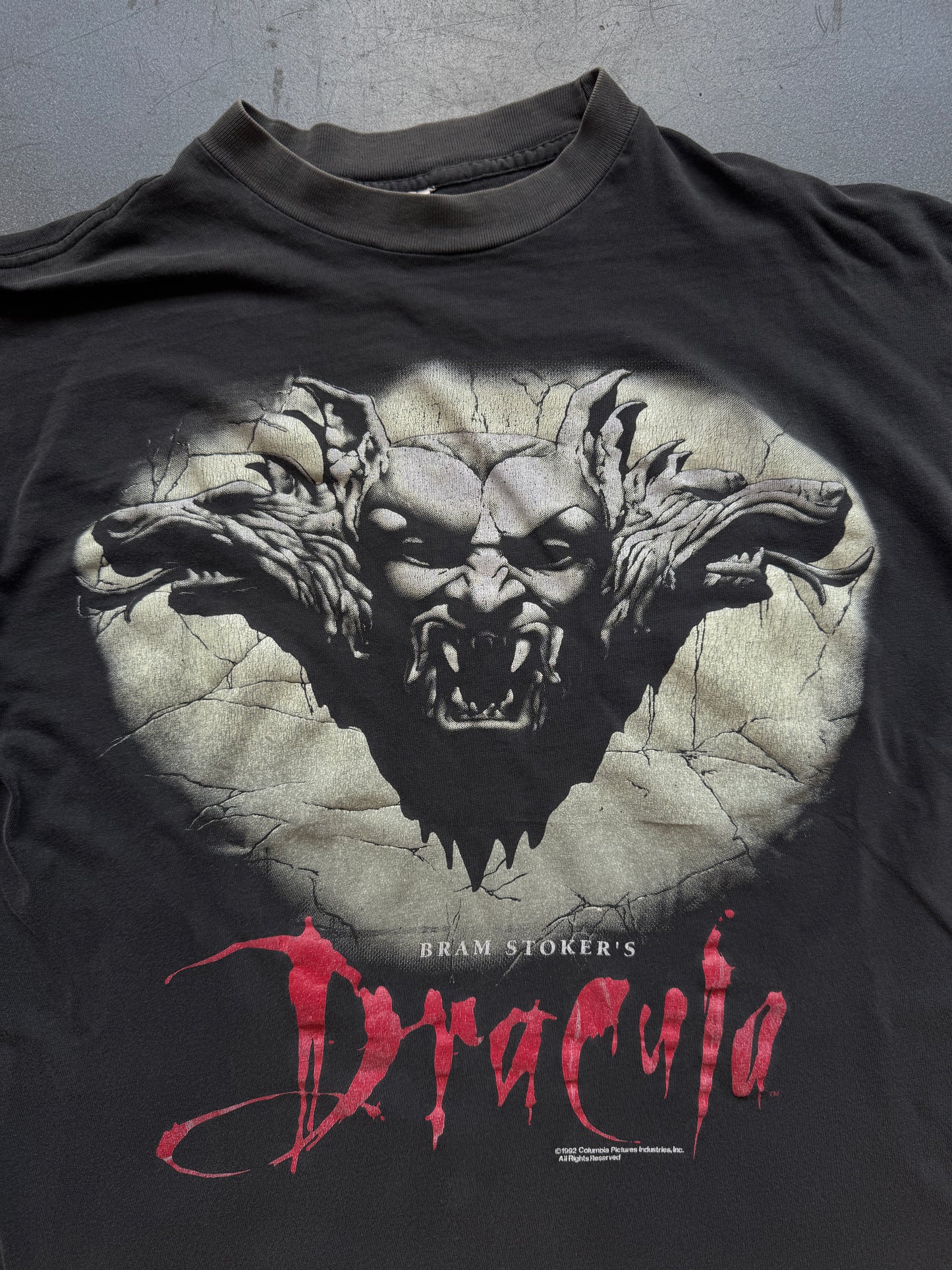 1992 BRAM STOKER'S DRACULA TEE (FADED TAG)