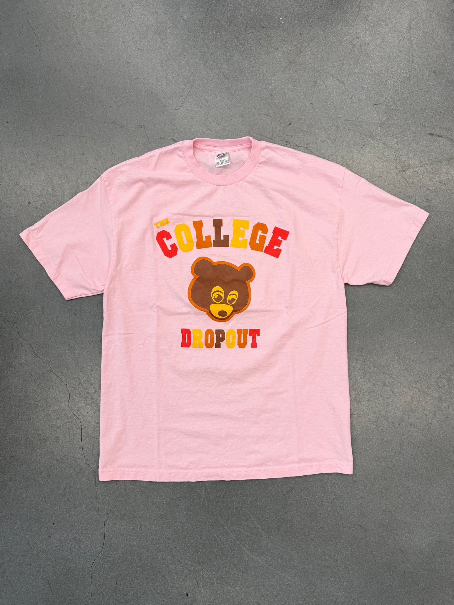 2004 KANYE WEST THE COLLEGE DROPOUT SAMPLE TEE (AAA TAG)
