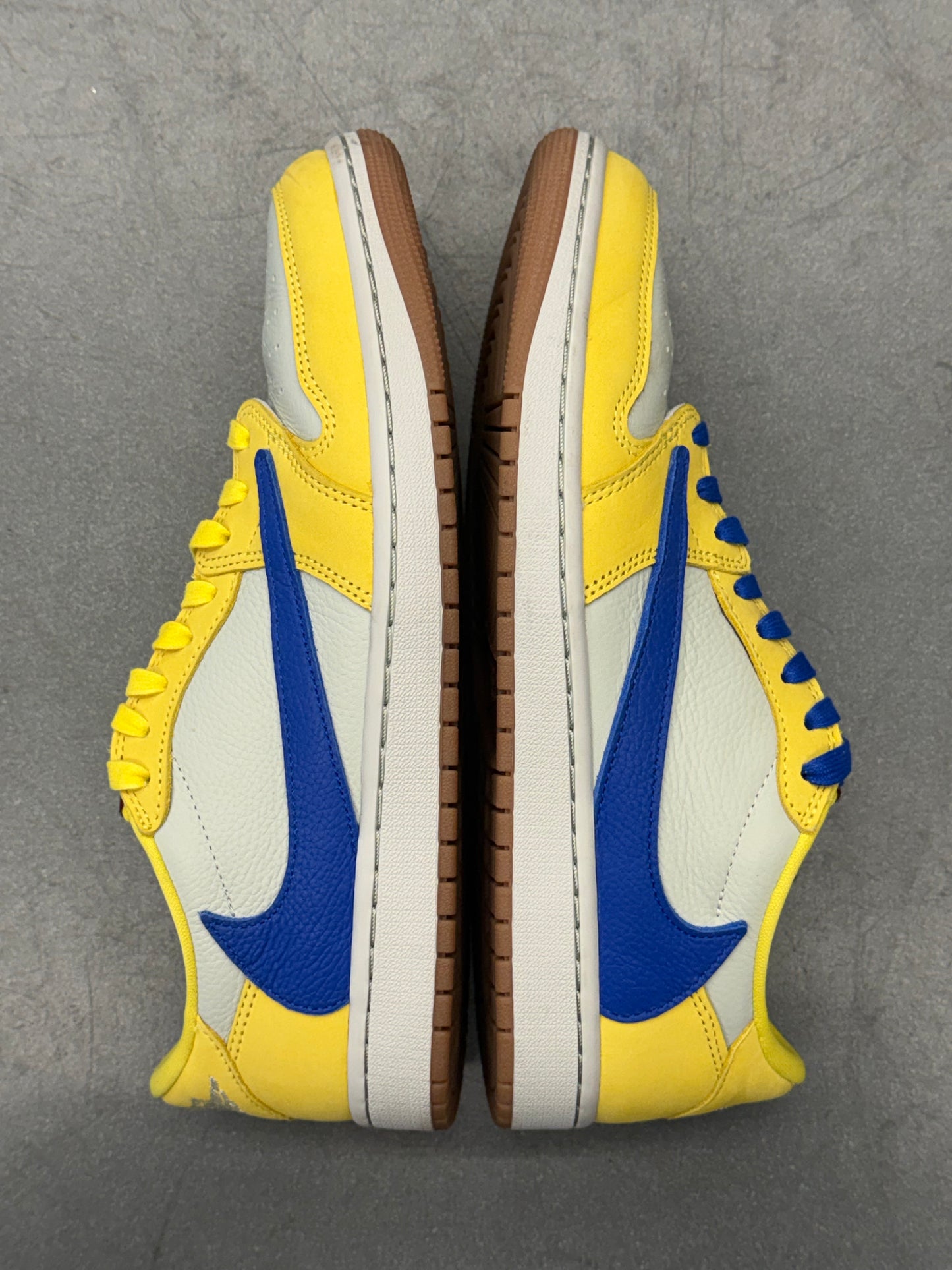 2024 JORDAN 1 RETRO LOW OG SP TRAVIS SCOTT CANARY (WOMEN'S)