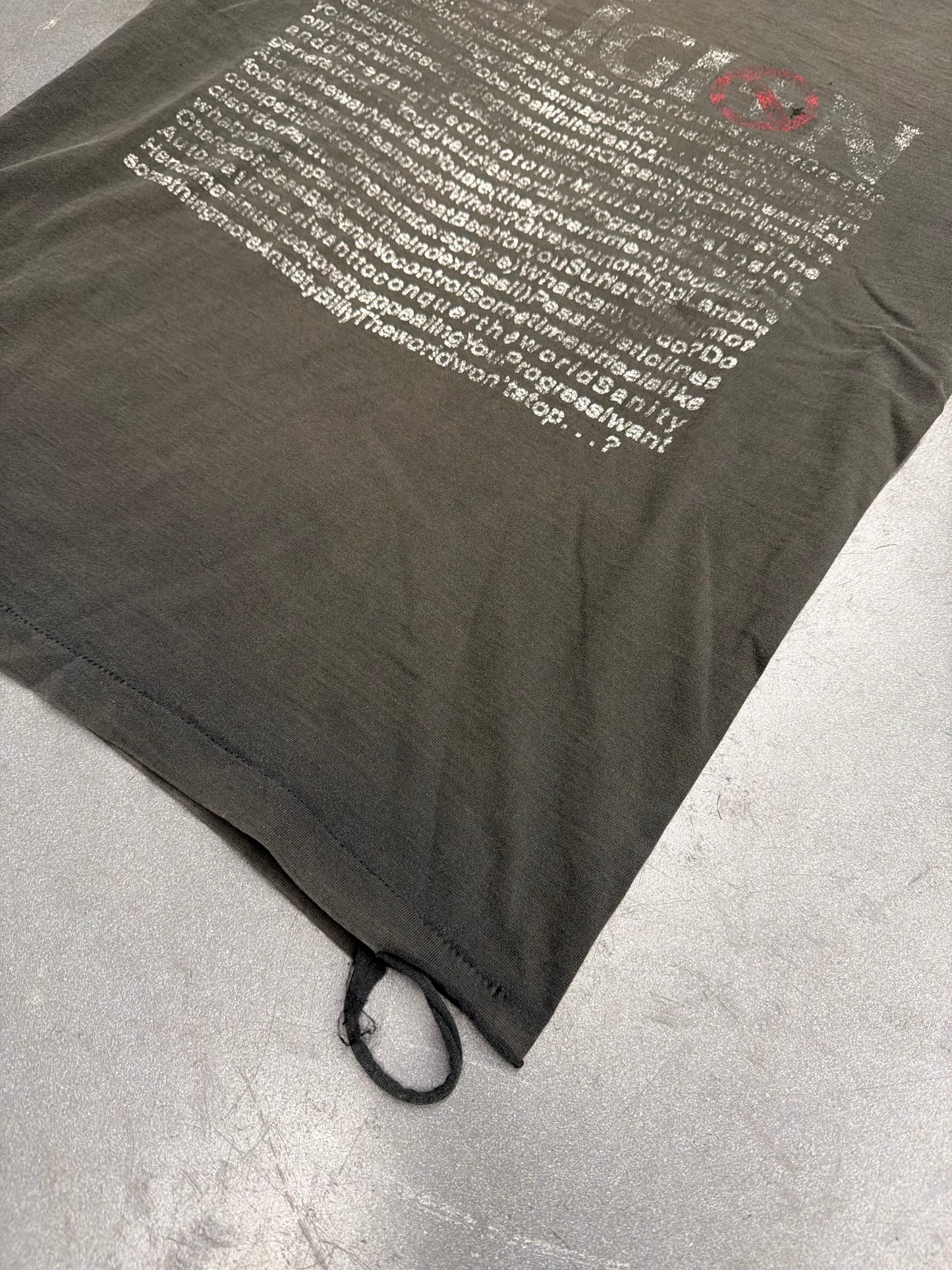 90'S BAD RELIGION LYRICS TEE (GIANT TAG)
