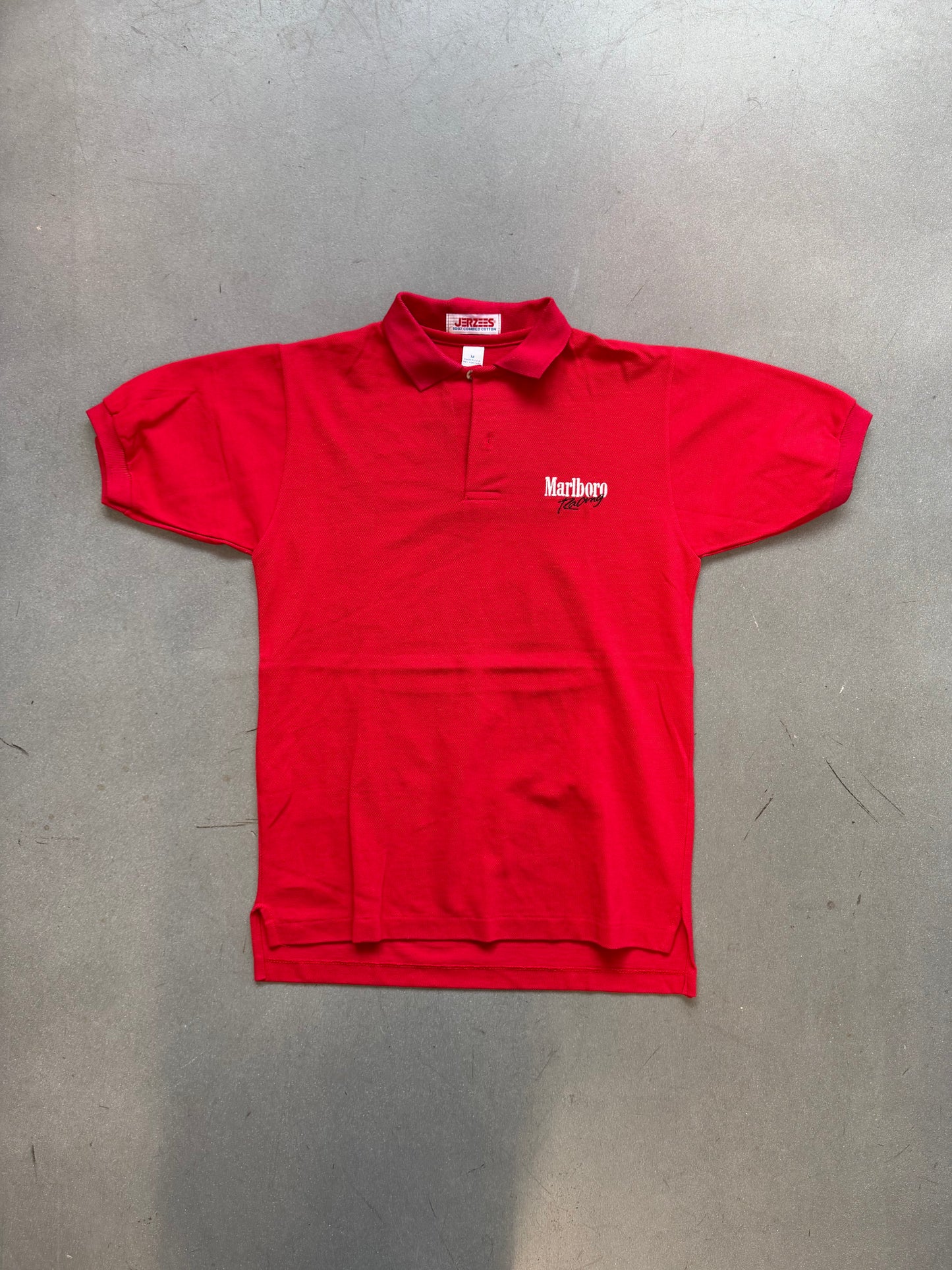 90S MARLBORO RACING POLO SHIRT (JERZEES TAG)