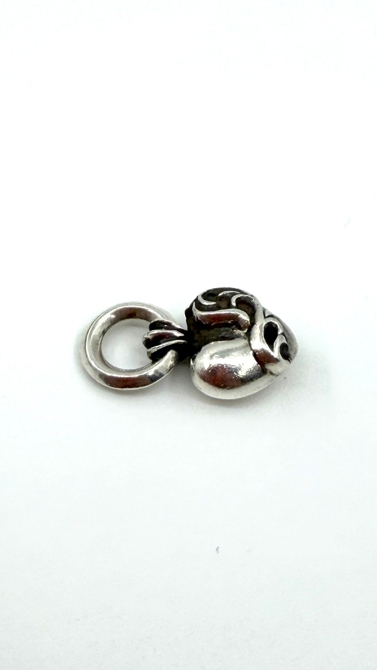 CHROME HEARTS SMALL HEART SILVER PENDANT