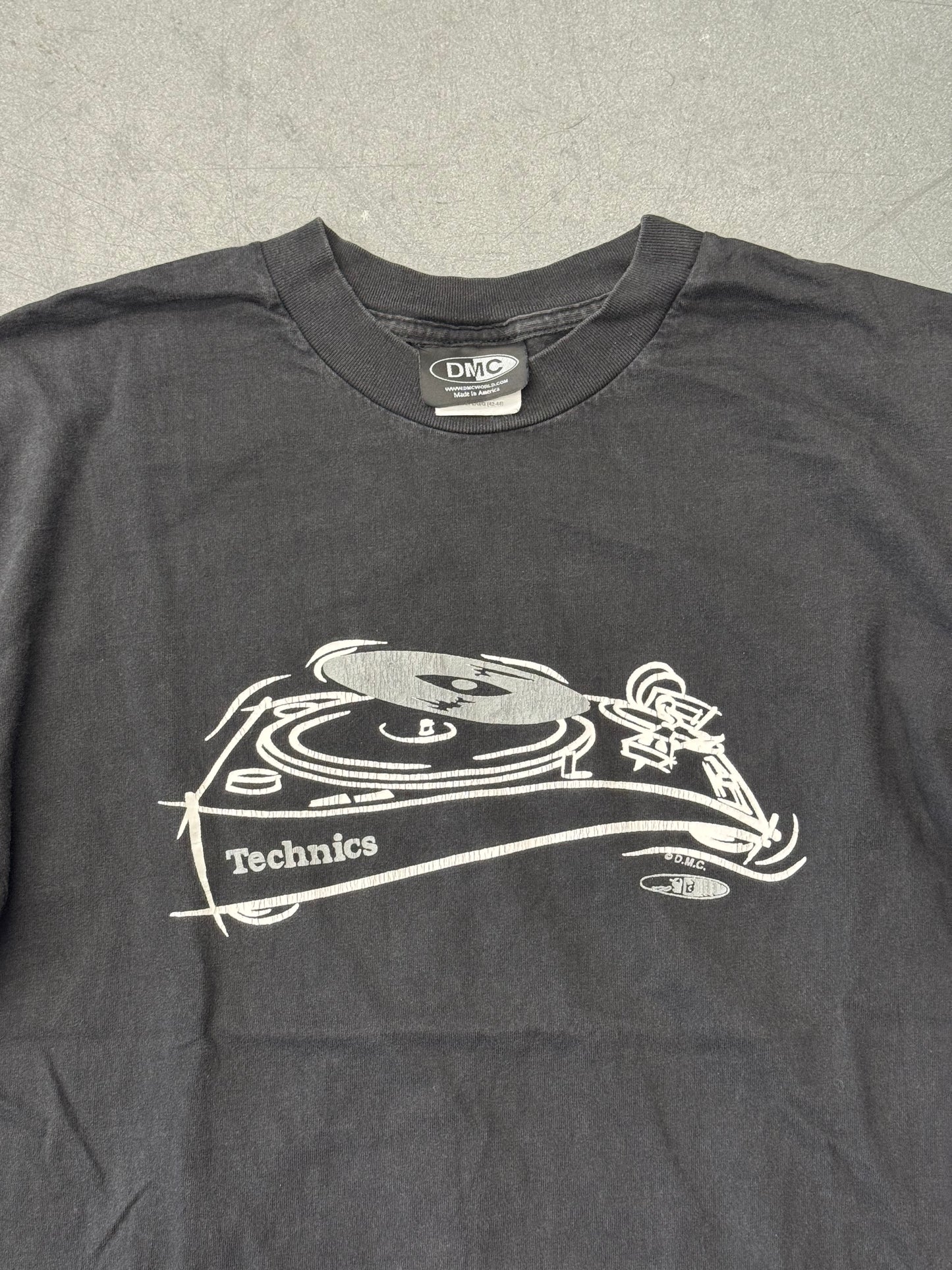 90'S THE OFFICAL TECHNICS TURNTABLE TEE (DMC TAG)