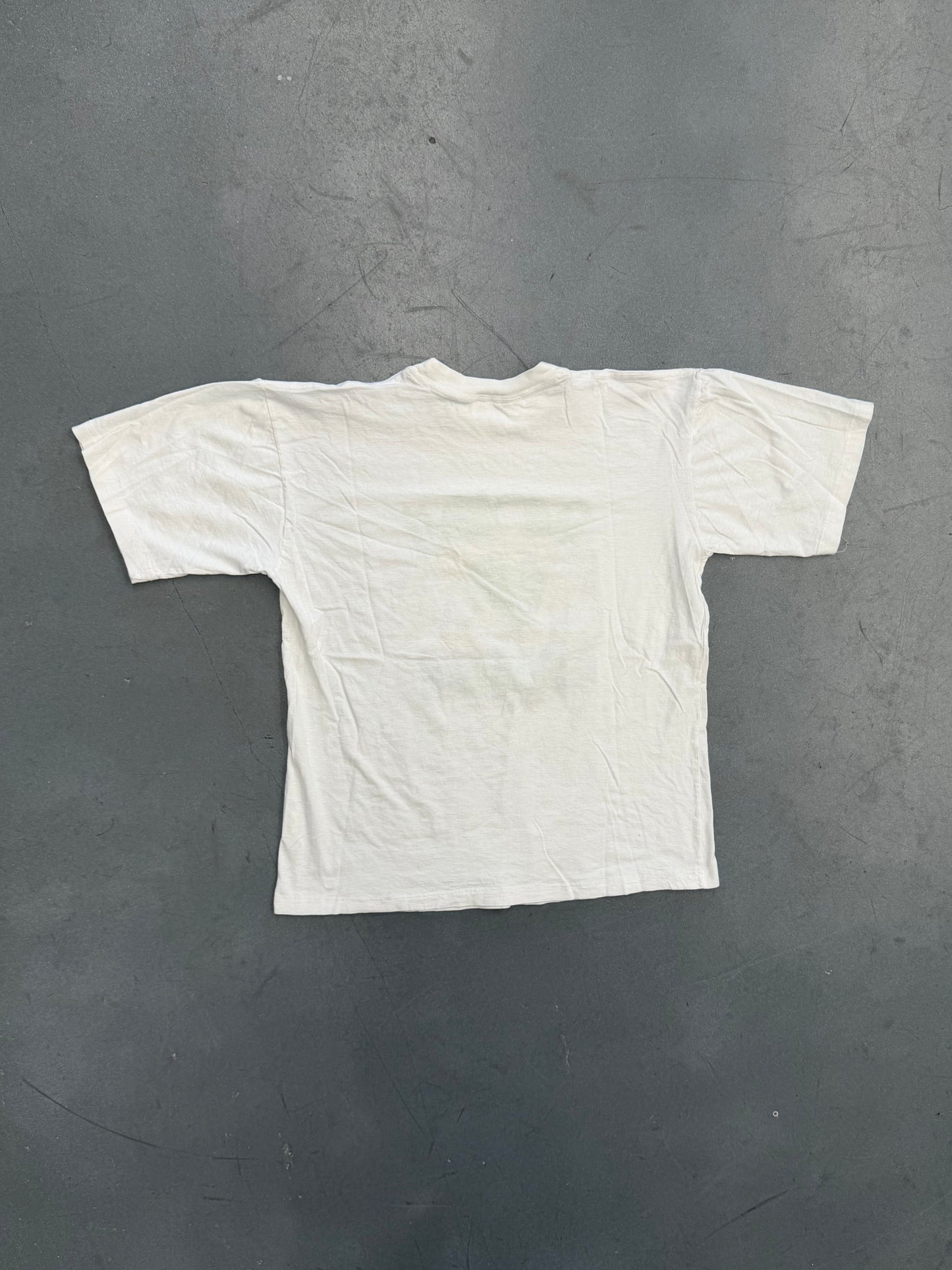 1995 THE MASK "SMOKIN!" EUROPEAN MOVIE PROMO TEE (BANPRESTO TAG)