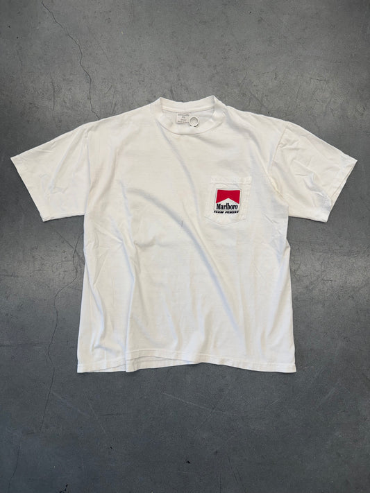 1995 MARLBORO TEAM PENSKE LOUDON F1 CAR POCKET TEE (AMERICAN BORN TAG)