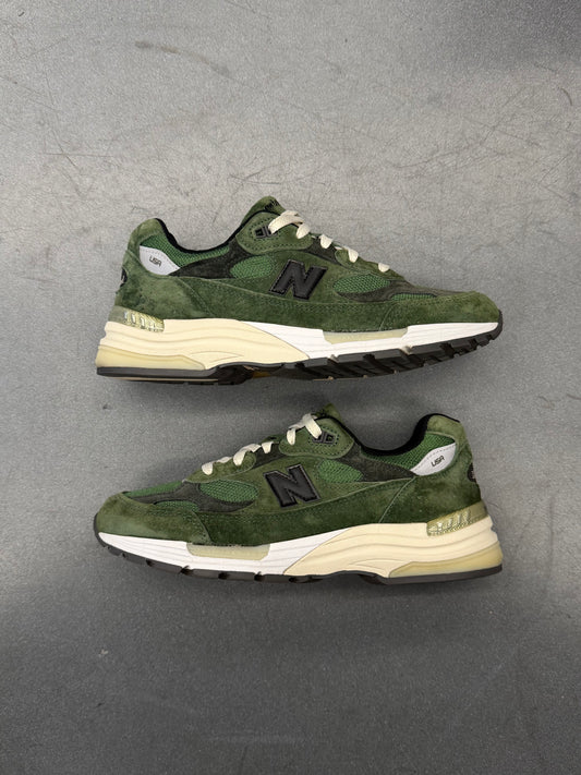 2020 SIZE 8 NEW BALANCE 992 JJJJOUND GREEN (W/O BOX)