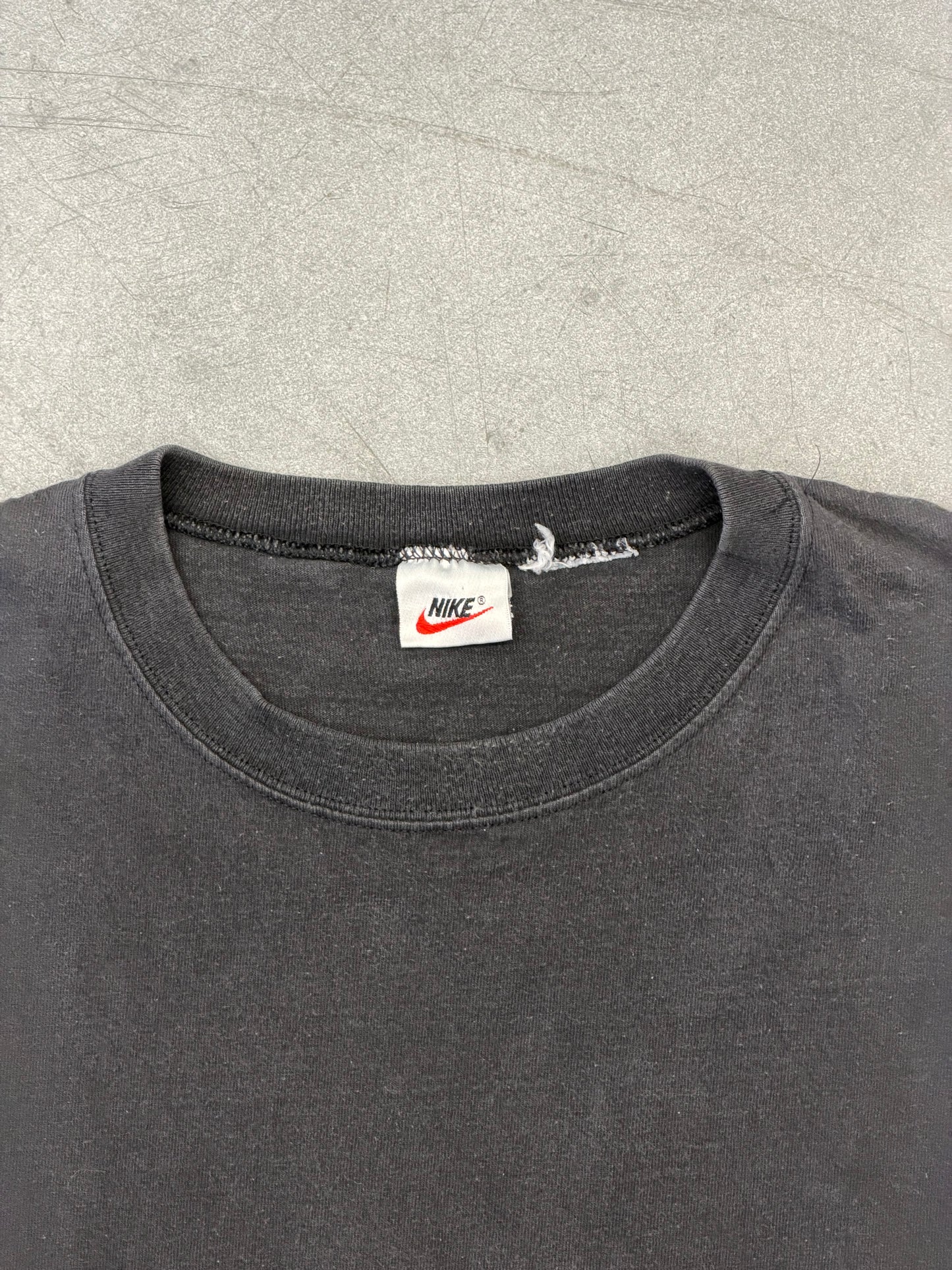 90'S JUMPMAN JORDAN BASKETBALL NIKE SLEEVELESS TEE (WHITE/RED NIKE TAG)