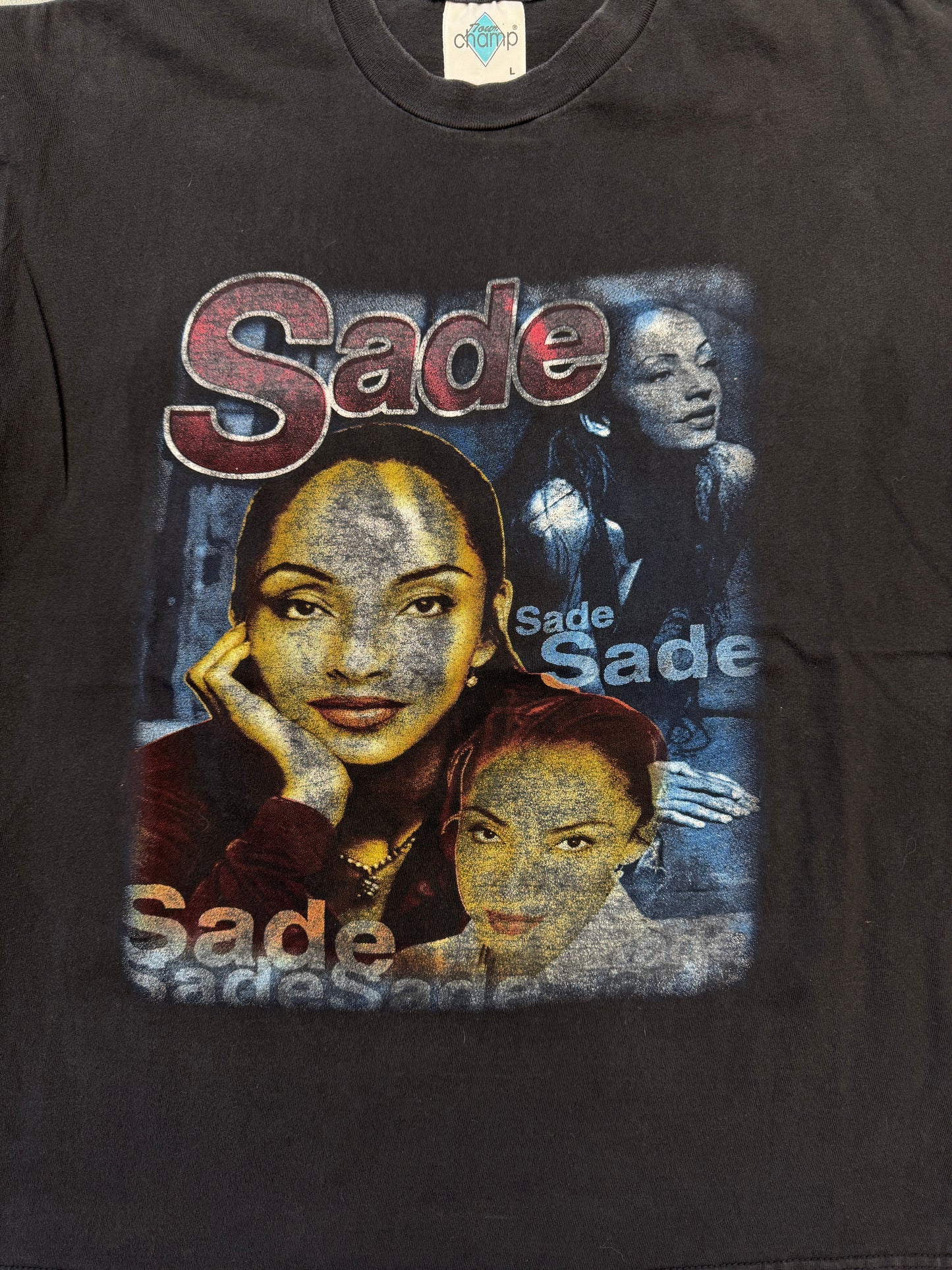 2001 SADE LOVERS ROCK RAP STYLE TEE (TOUR CHAMP TAG)