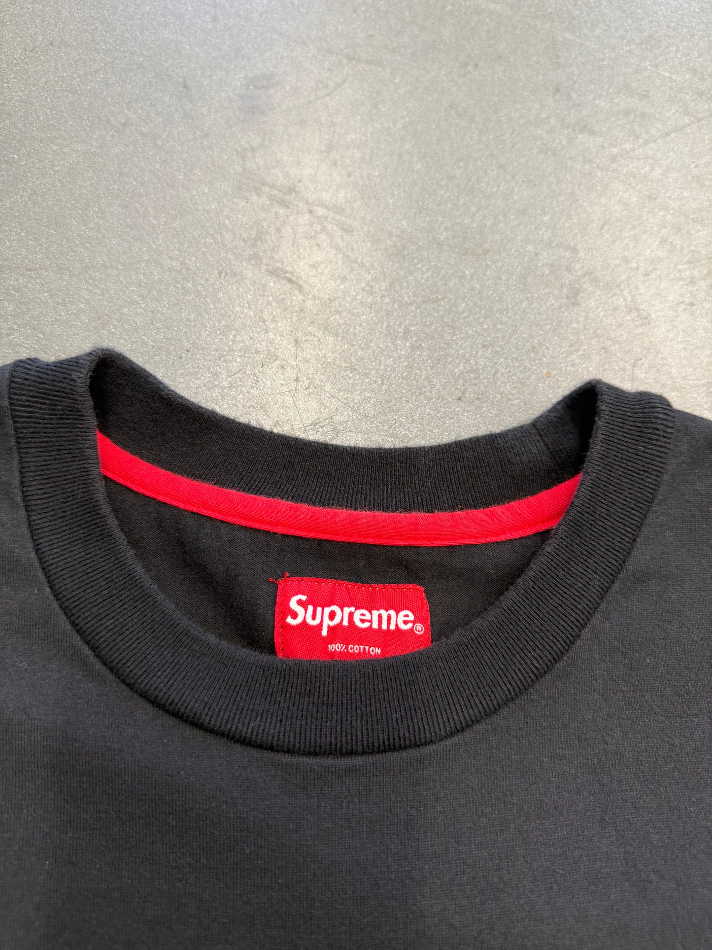 SUPREME SMALL BOX LOGO TEE BLACK
