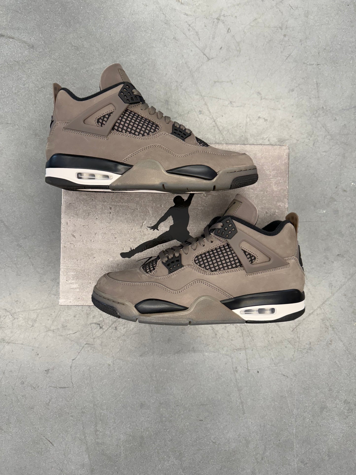 2025 SIZE 12 JORDAN 4 RETRO CAVE STONE