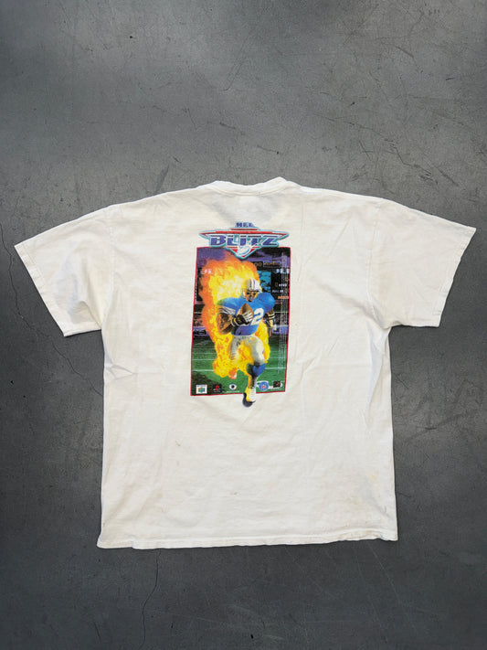 1997 NFL BLITZ GAME PROMO MIDWAY TEE (DELTA TAG)