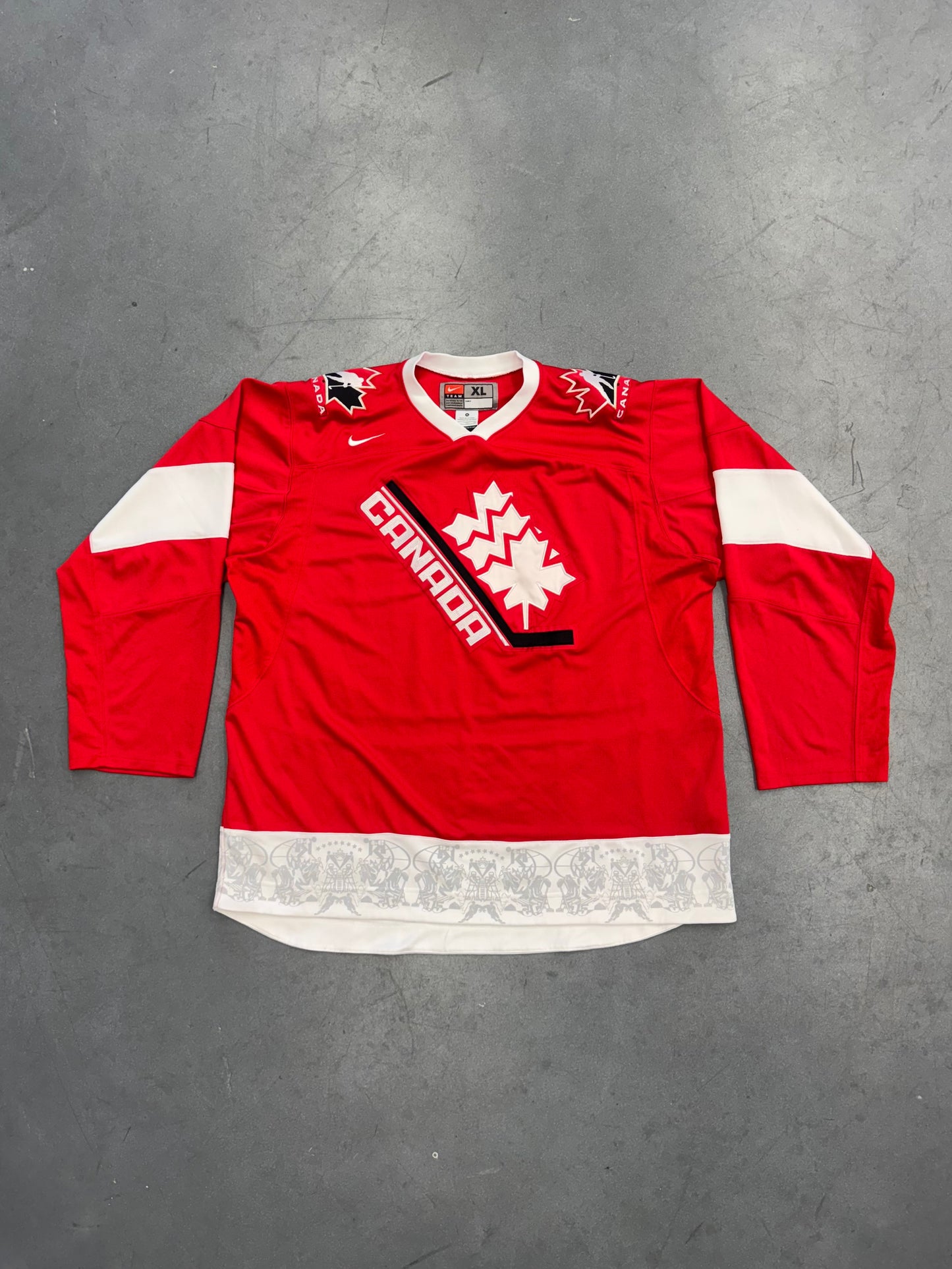 2012 NIKE TEAM CANADA ALTERNATE WORLD JUNIOR CHAMPIONSHIP HOCKEY JERSEY